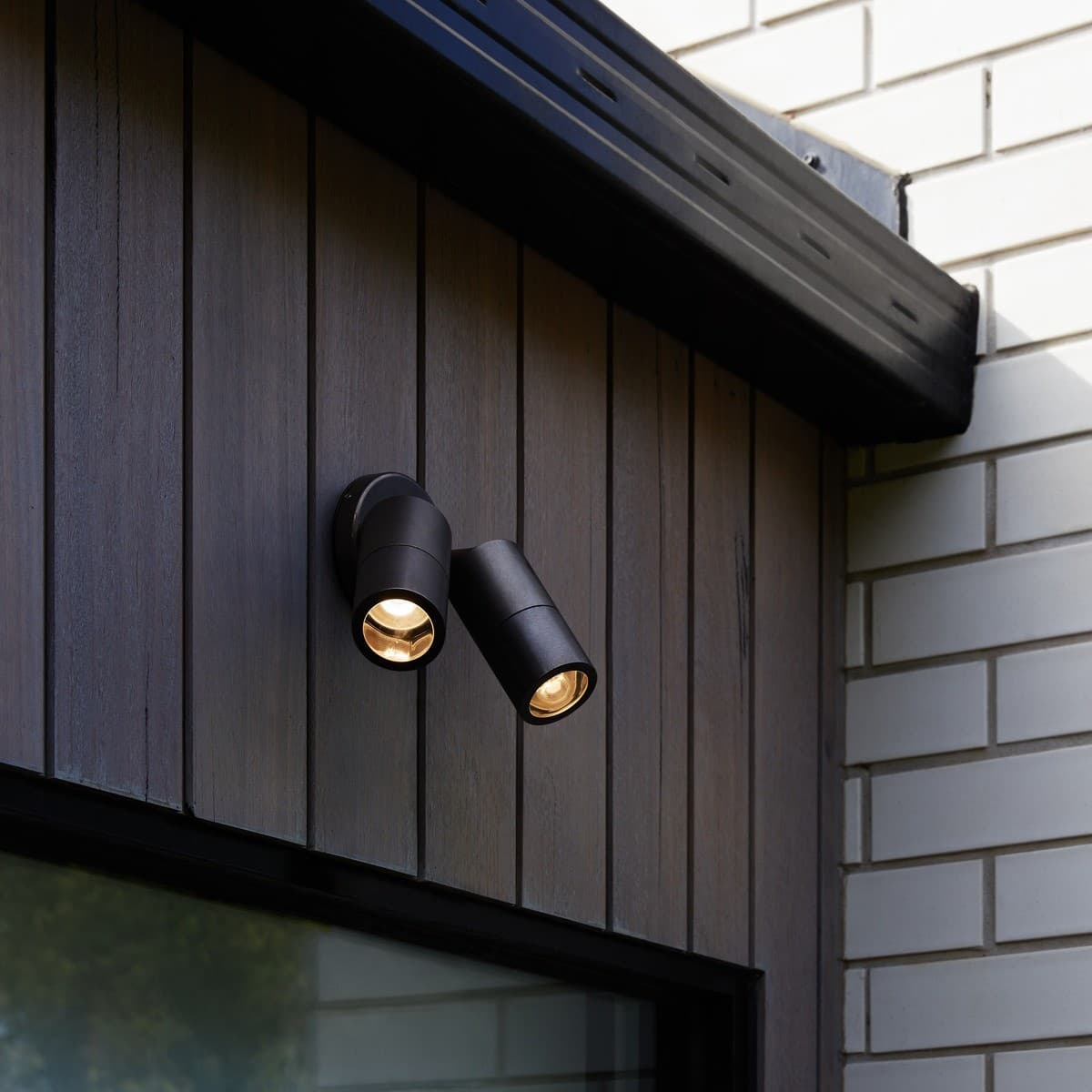 Made By Mayfair Seaside Exterior 2 Light Adjustable Spotlight in Bronze-img-3