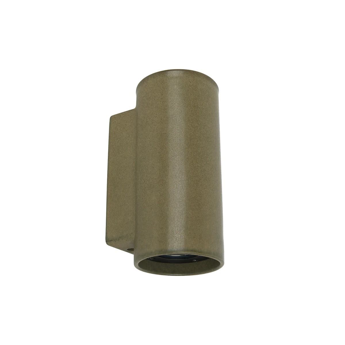 Flinders 2 Light Round Up/Down Exterior Wall Sconce in Green-img-2