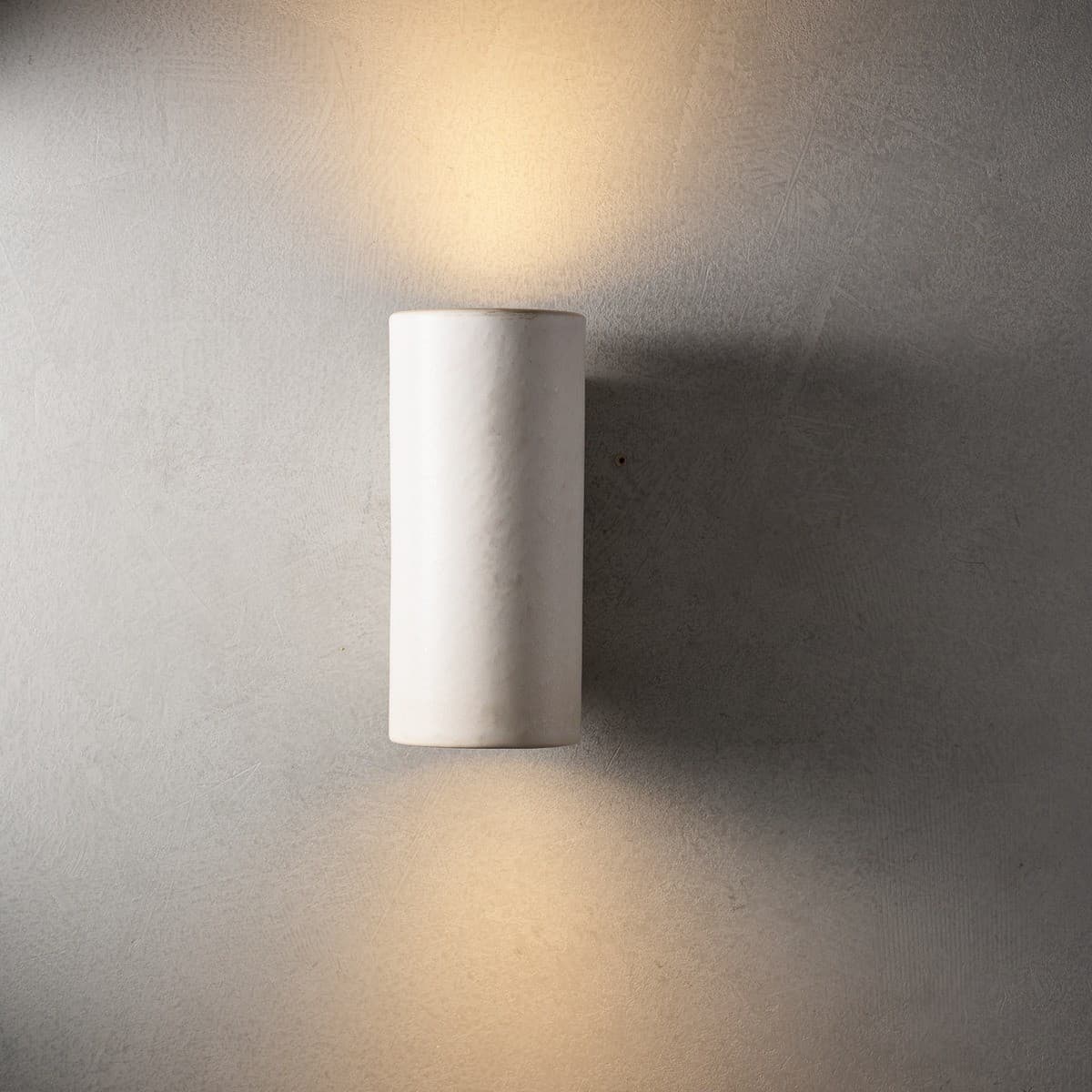 Flinders 2 Light Round Up/Down Exterior Wall Sconce in White-img-2