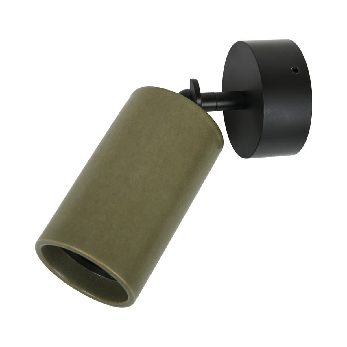 Flinders 1 Light Adjustable Spotlight in Green-img-1
