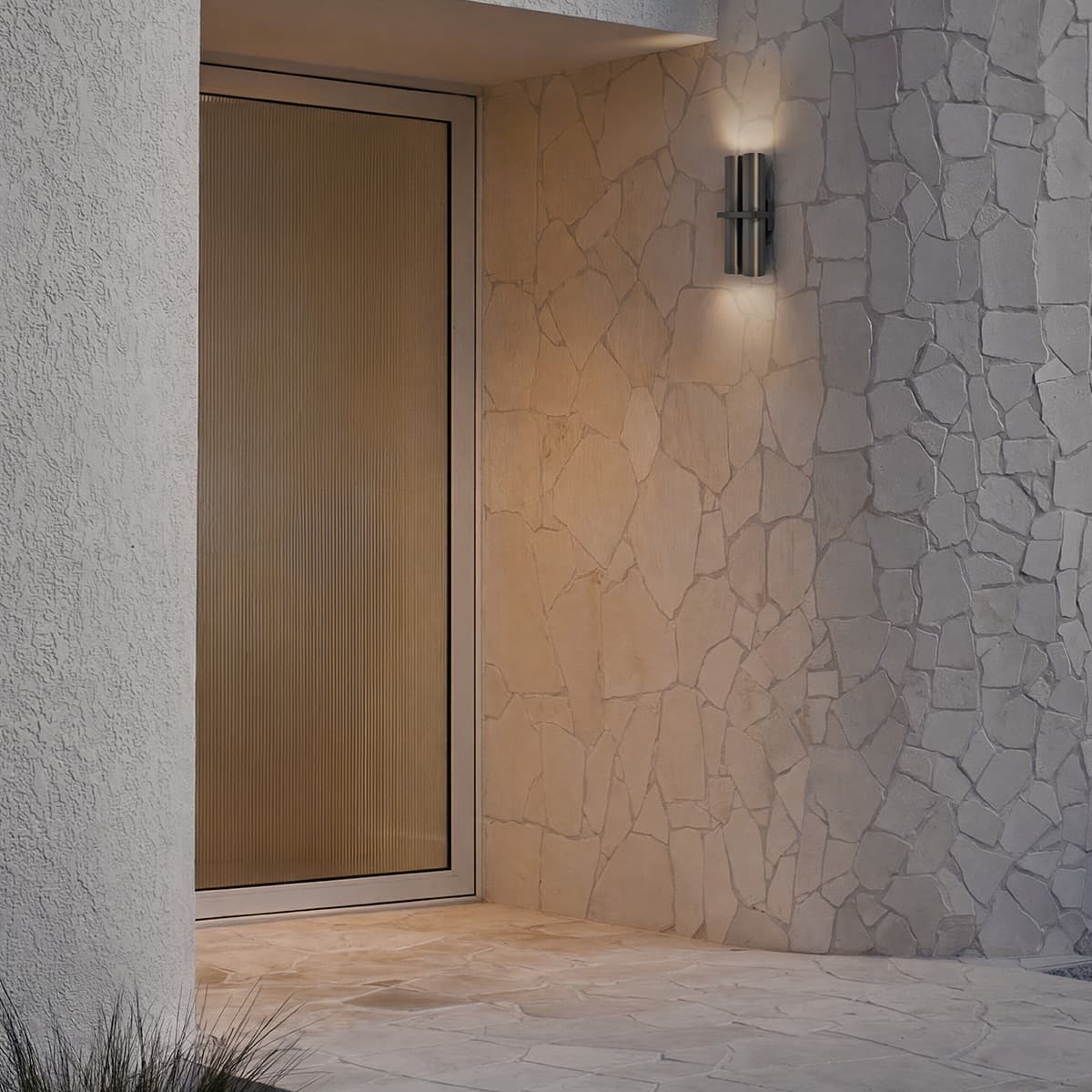 Made by Mayfair Seaside Duo 4 Light Up/Down Wall Bracket in Aged Nickel-img-2