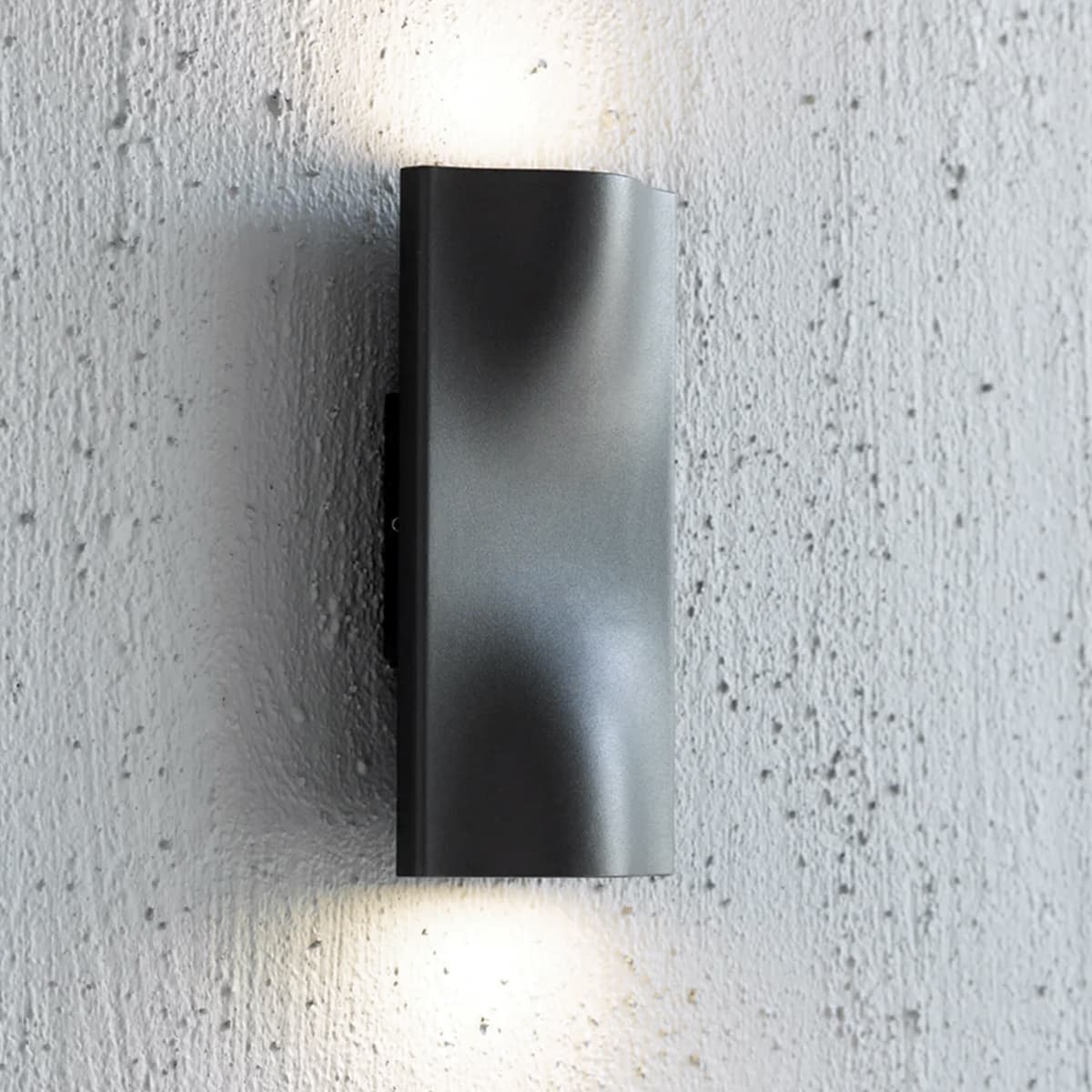LEDlux Macedon Exterior Up/Down Wall Light in Charcoal-img-2