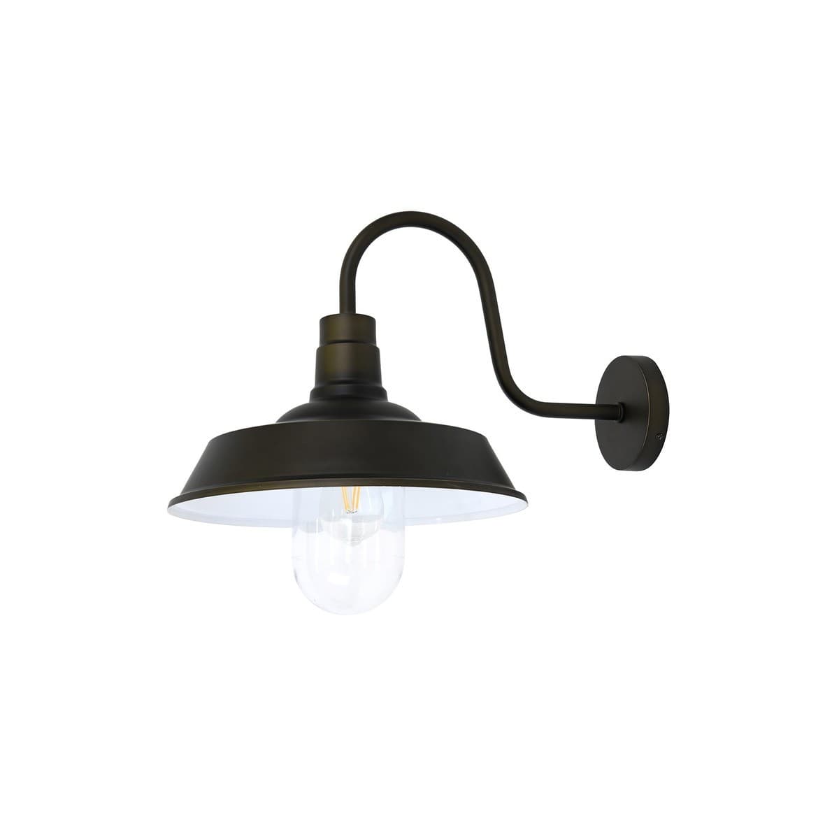 Portsea 1 Light Large Exterior Wall Bracket in Bronze-img-1