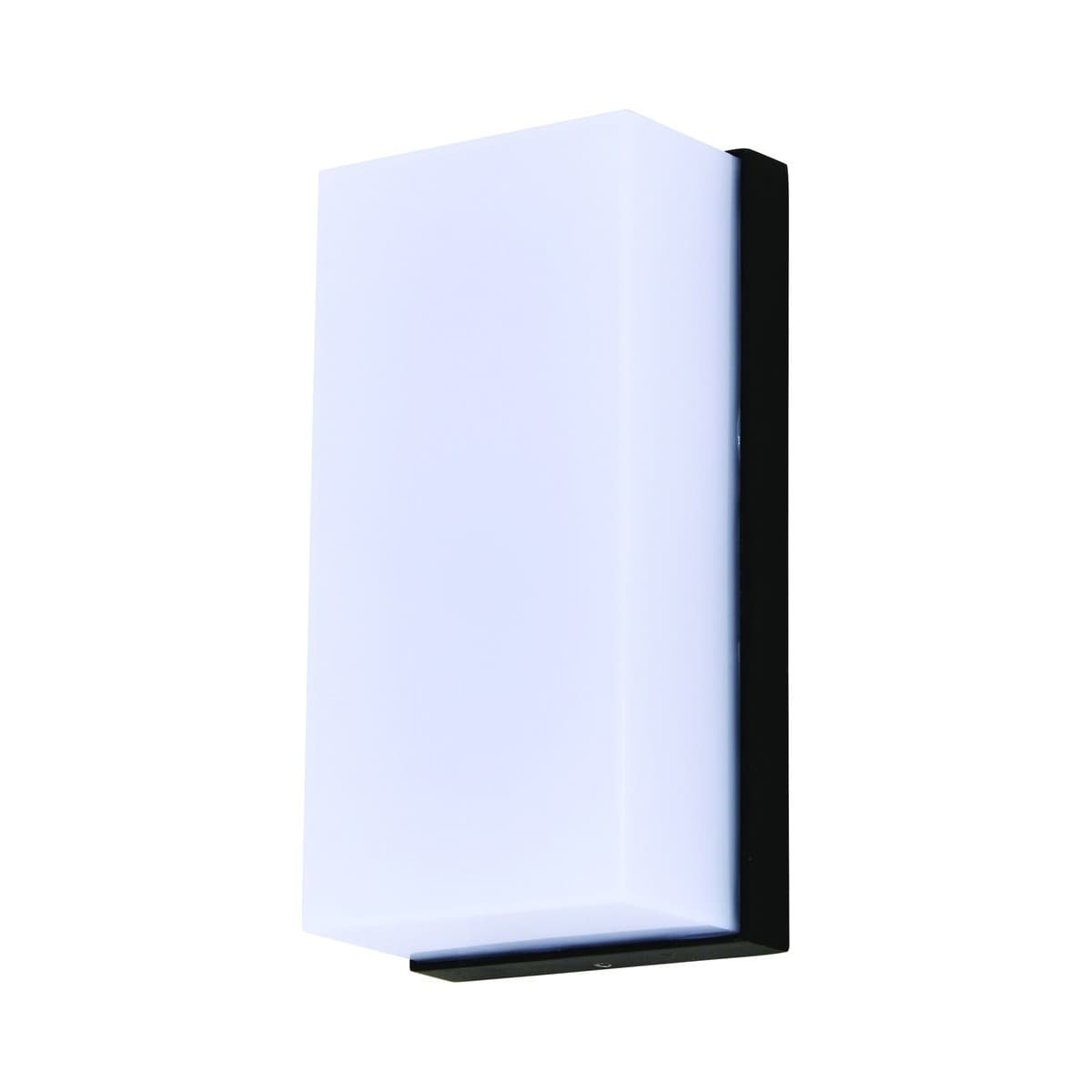 LEDlux Remius LED 650 Lumen IP65 Black Rectangle Bunker