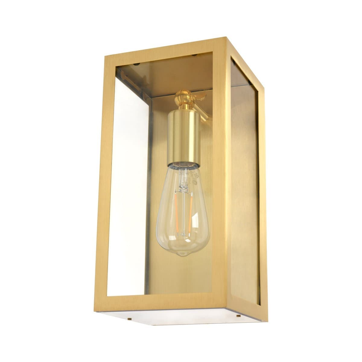 Southampton 1 Light Small Wall Sconce in Brass-img-1