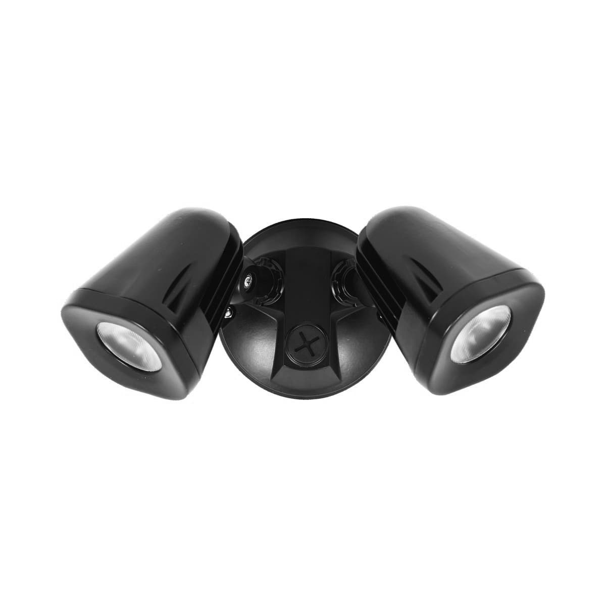 LEDLux Alert 2 Light Floodlight in Black-img-1