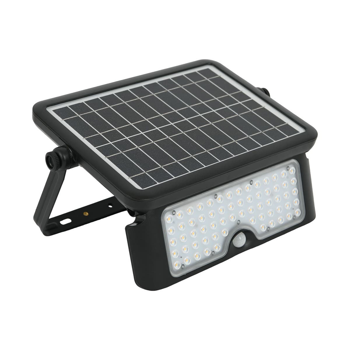Captain Large Solar LED Flood Light with Sensor in Black-img-1