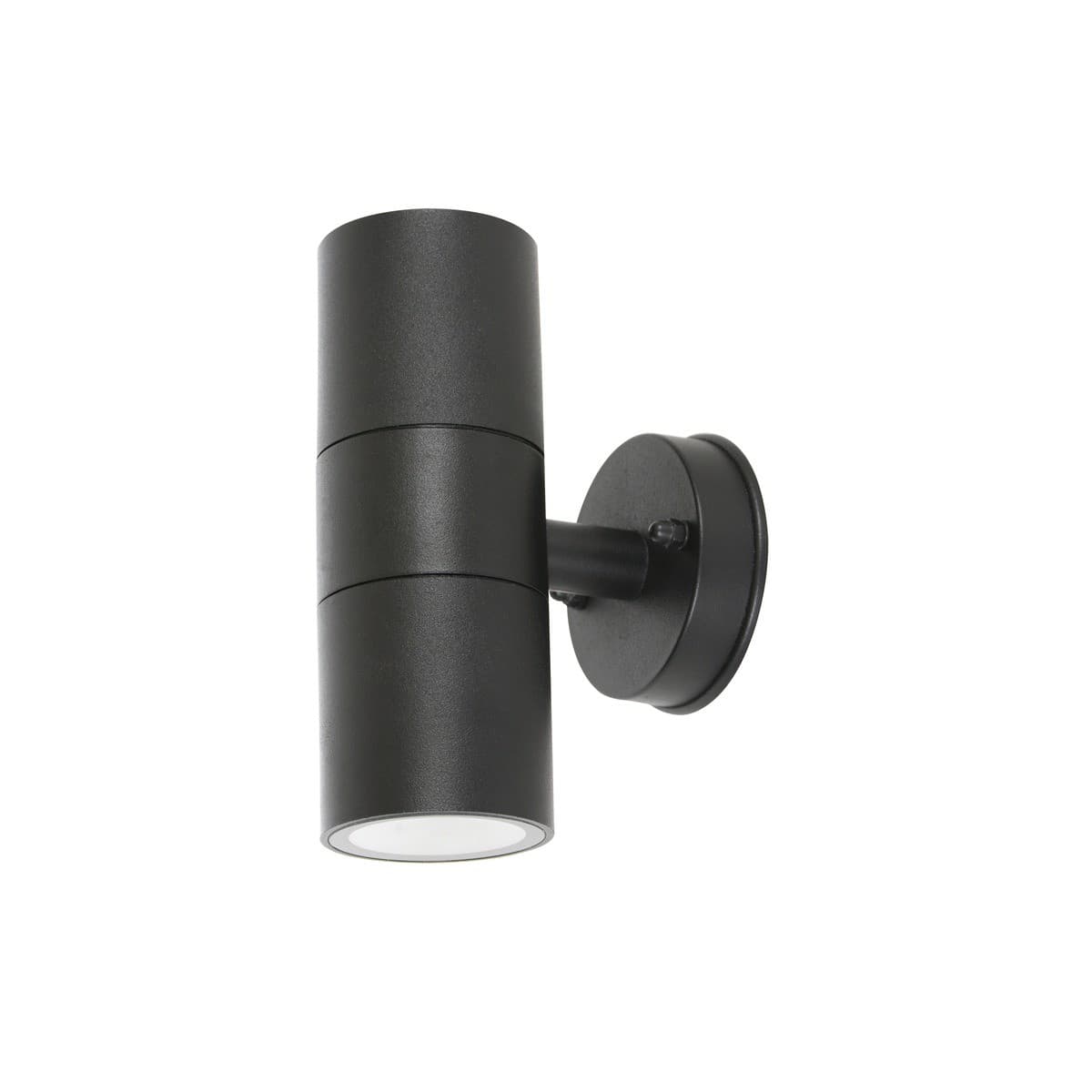 Wanaka 2 Light 240V Up/Down Exterior Wall Light in Black-img-1