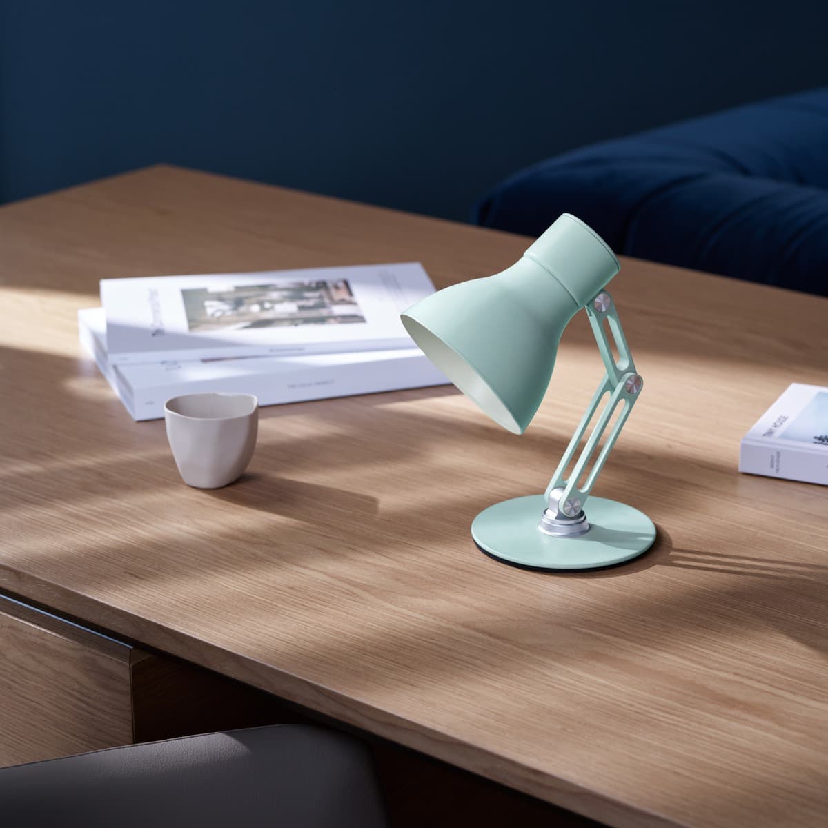 Winnie Portable USB-C Rechargeable LED Table Lamp in Mint