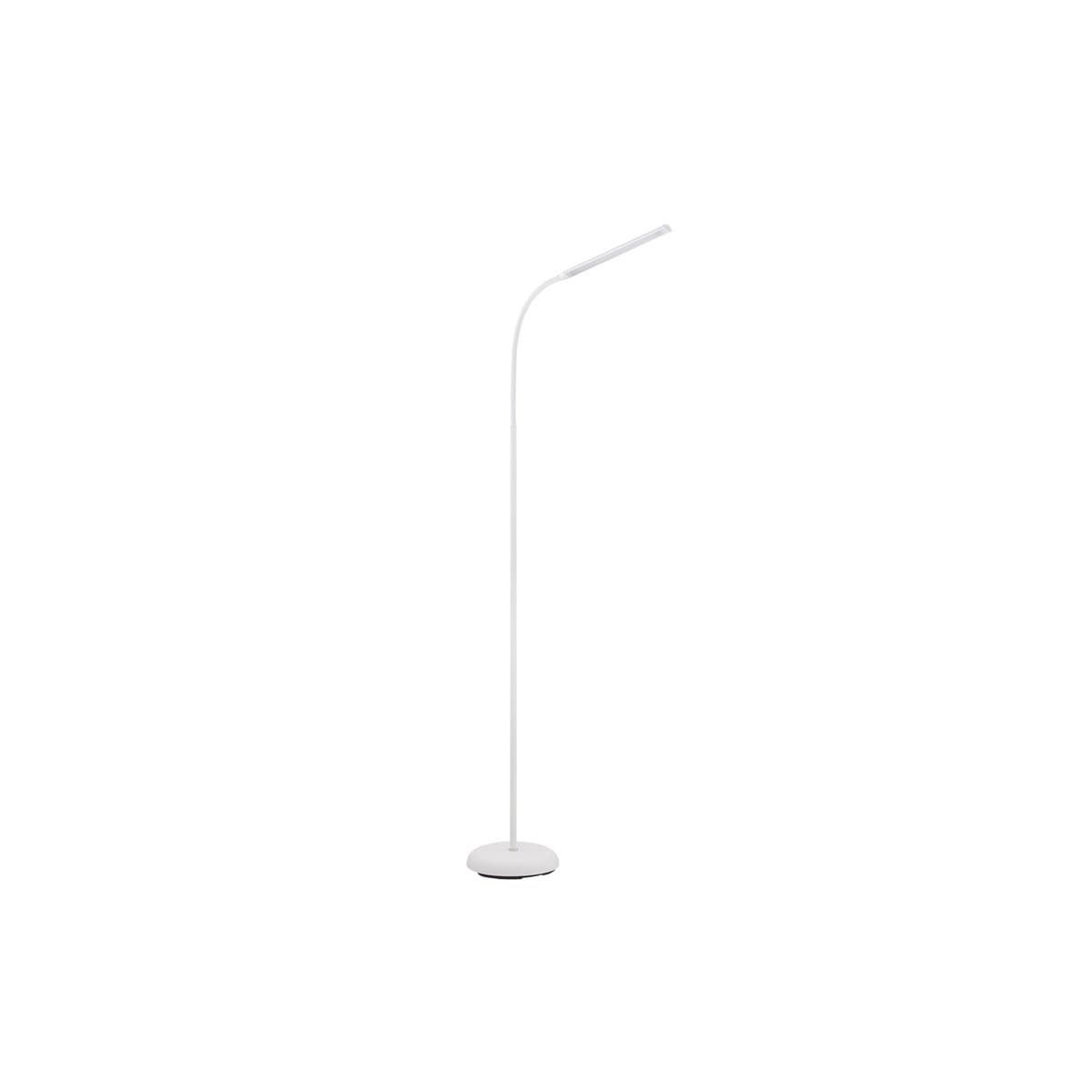 LEDlux Crawford LED Touch Floor Lamp in White-img-1