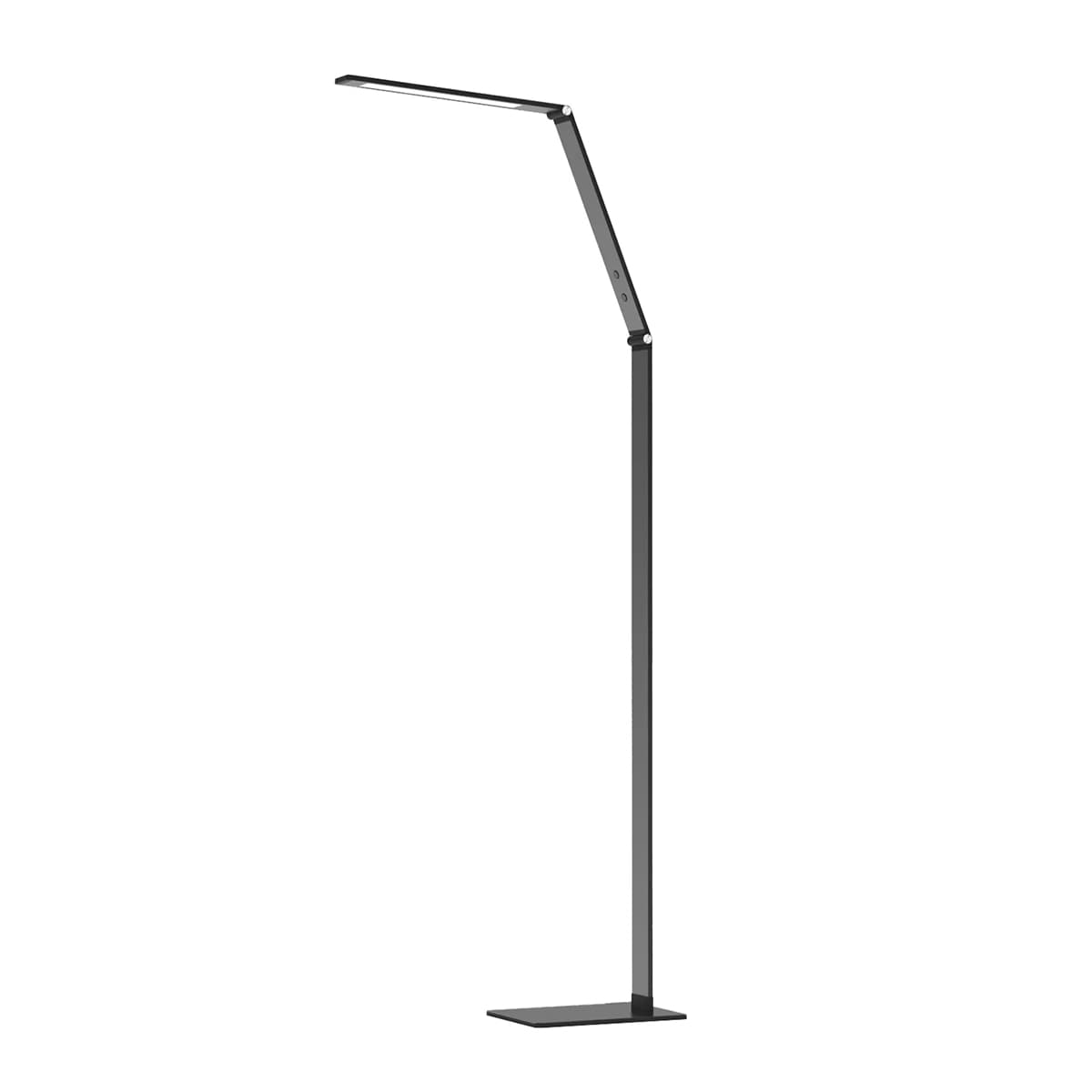 LEDlux Terrence LED Black Dimmable Colourshift Floor Lamp