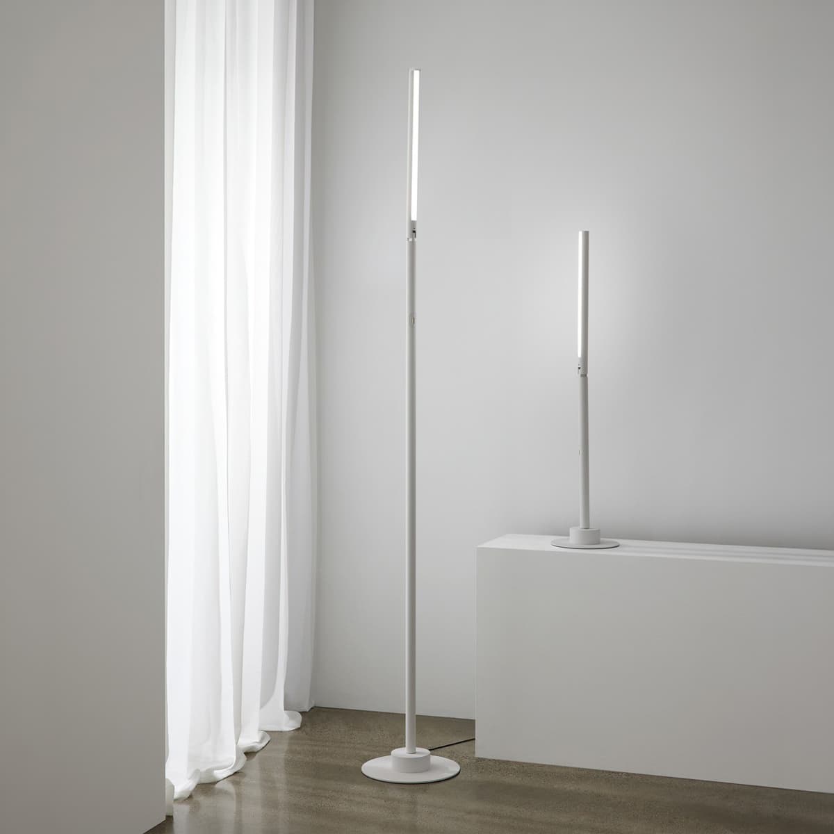 Lucci Connect Beam LED Smart Table Lamp in White-img-8