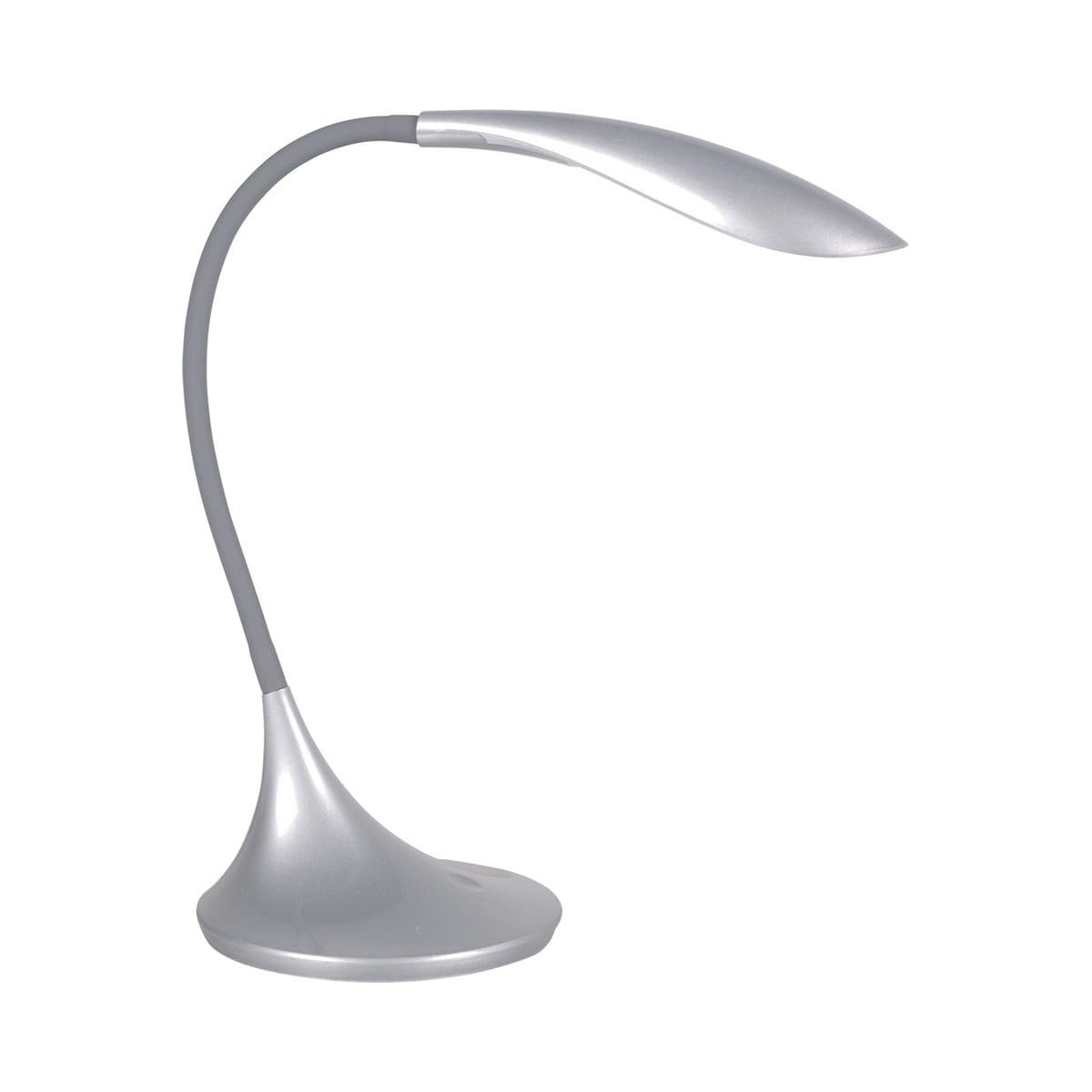 LEDlux Space II LED Dimmable Table Lamp With USB Port in Silver-img-1