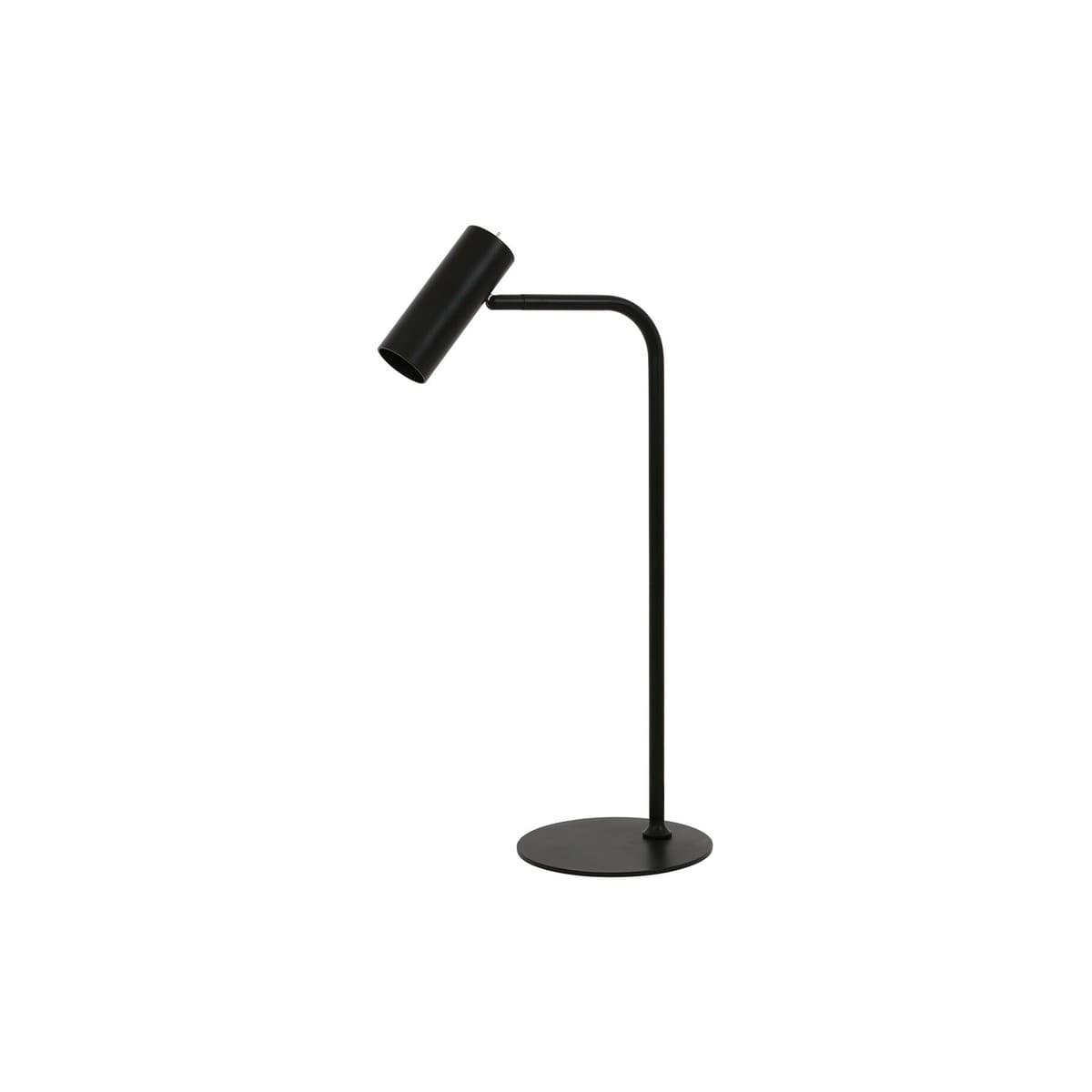 Nevada 1 Light Table Lamp in Black