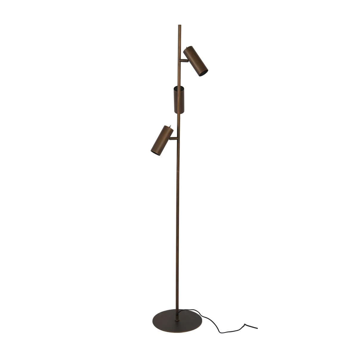 Nevada 3 Light Floor Lamp in Bronze-img-1