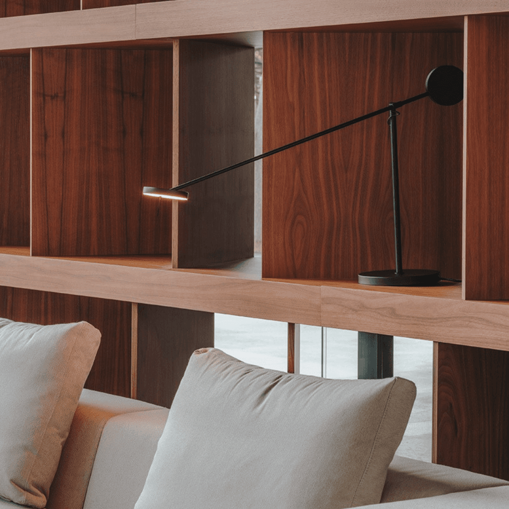 Rolla Table Lamp in Matte Black