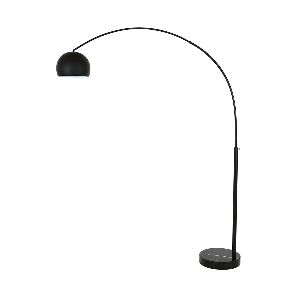 Bond 1 Light Floor Lamp in Black, Base Only