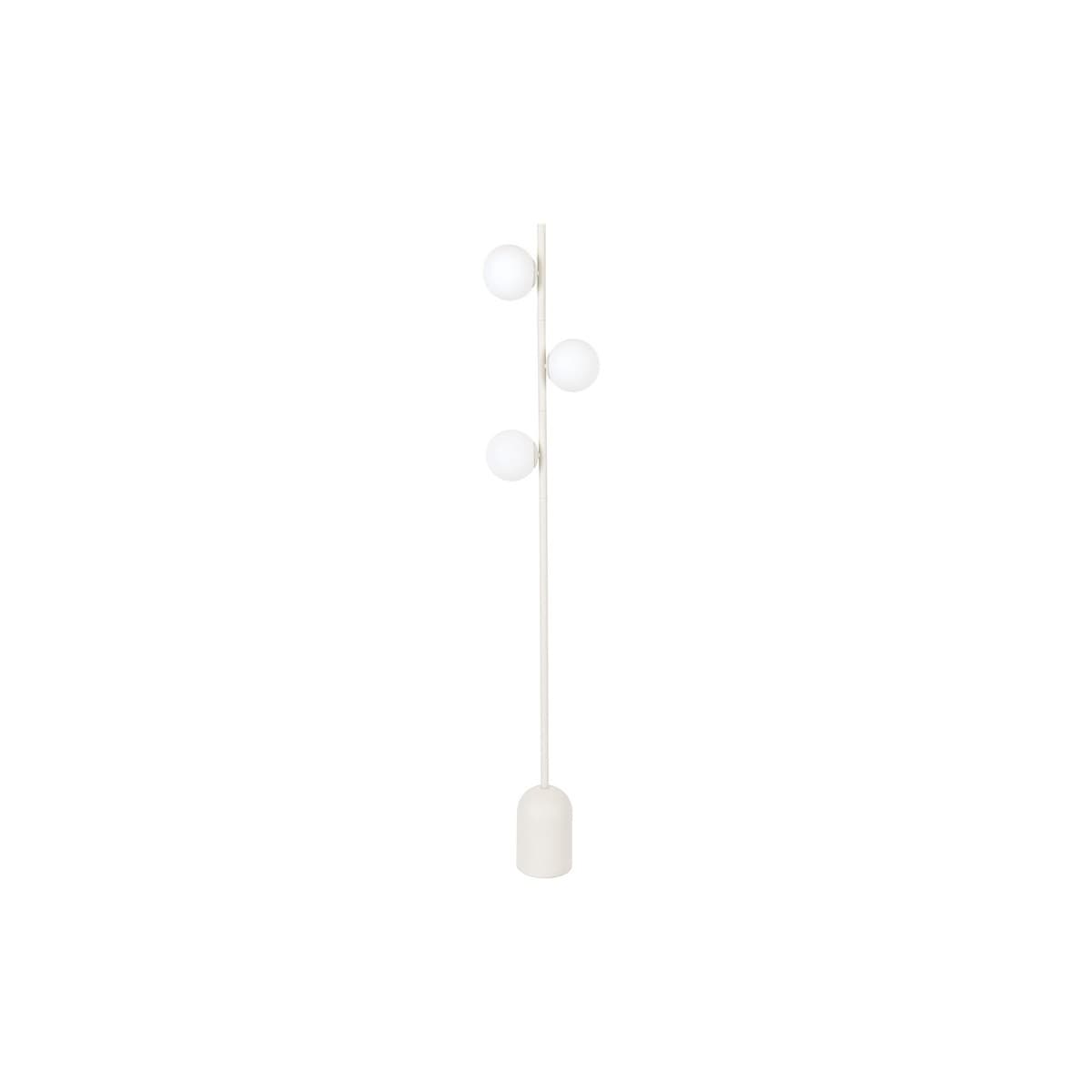 Helix 3 Light Floor Lamp in Textured Chalk-img-2
