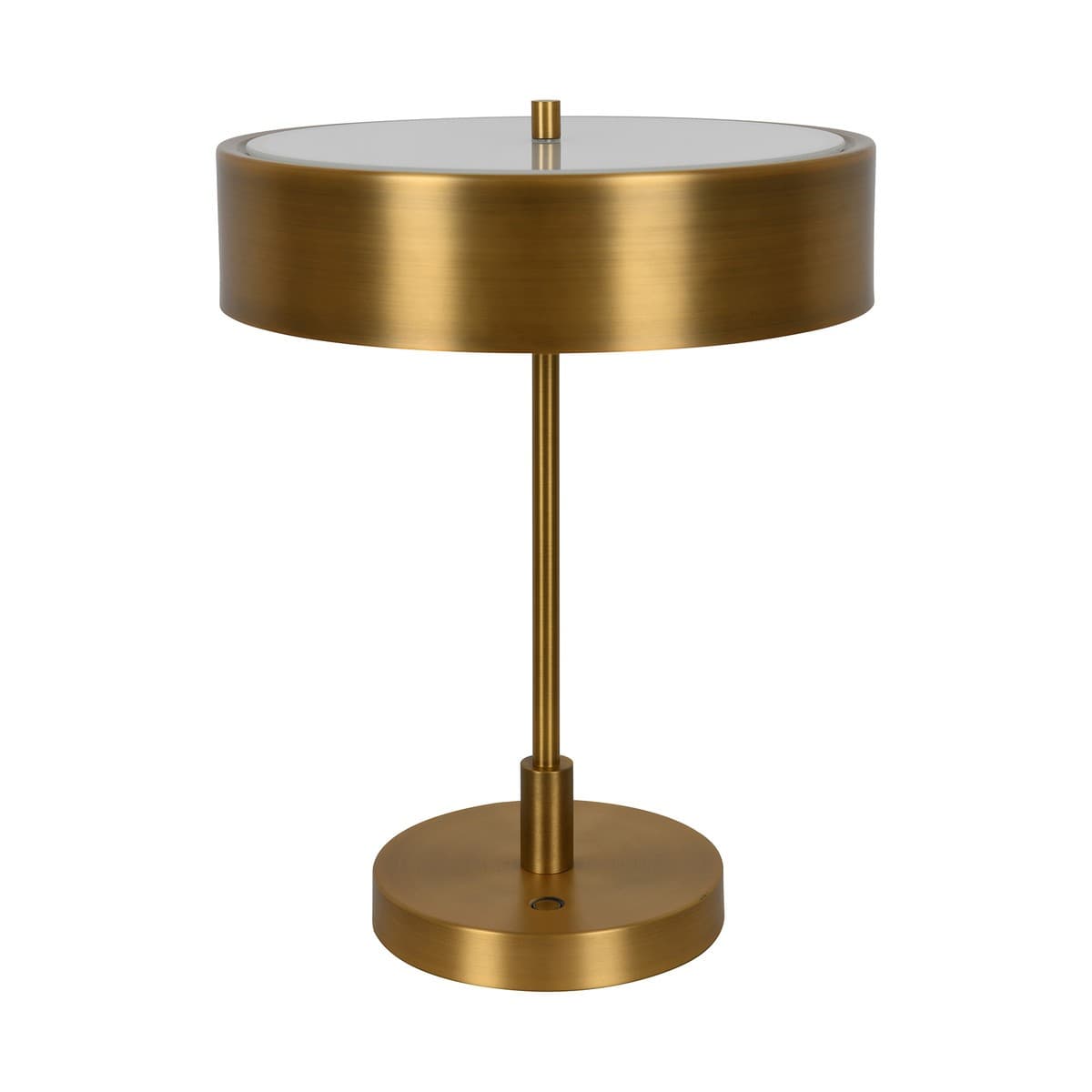 Marlowe 3 Light Touch Dimmable Table Lamp with USB Port in Aged Bronze Finish