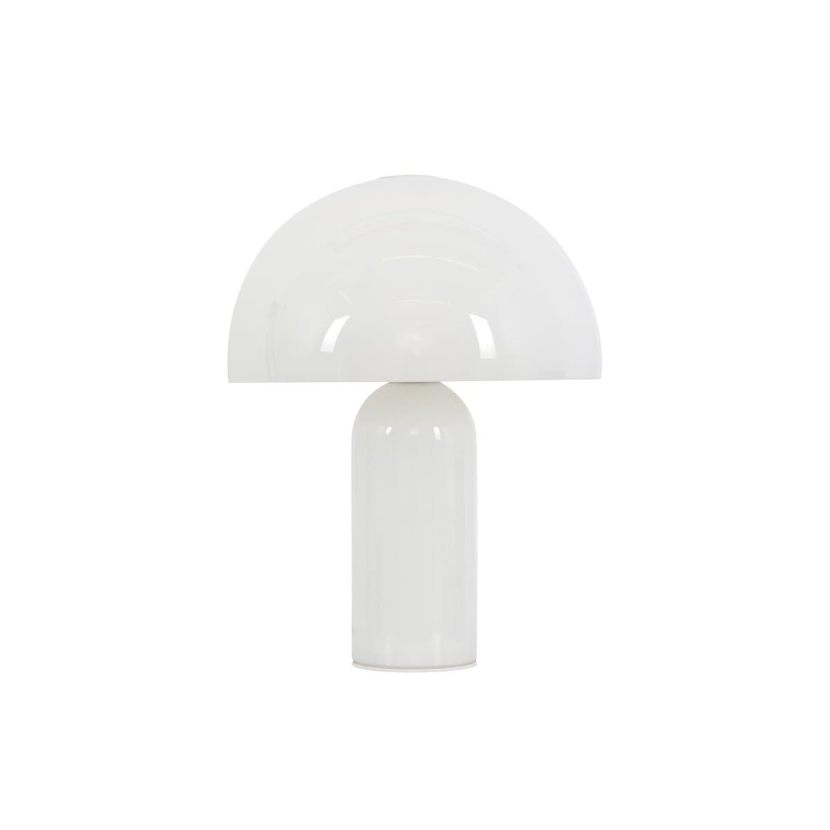 Dion 2 Light Table Lamp in Gloss White Glass-img-1