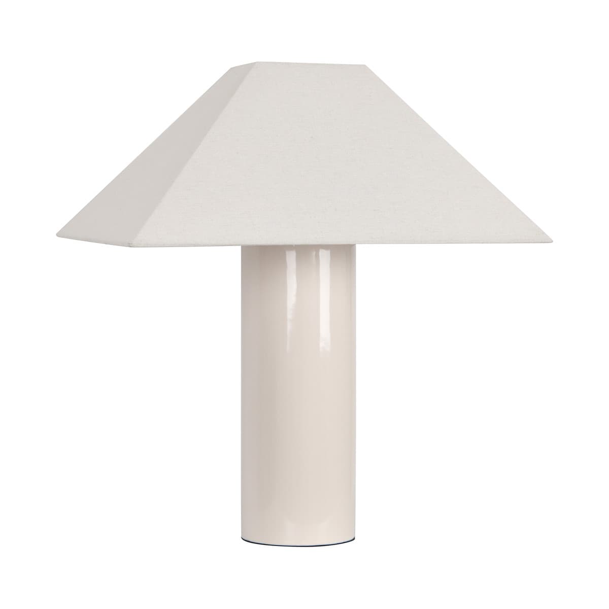 Misha Ceramic Table Lamp in White-img-1