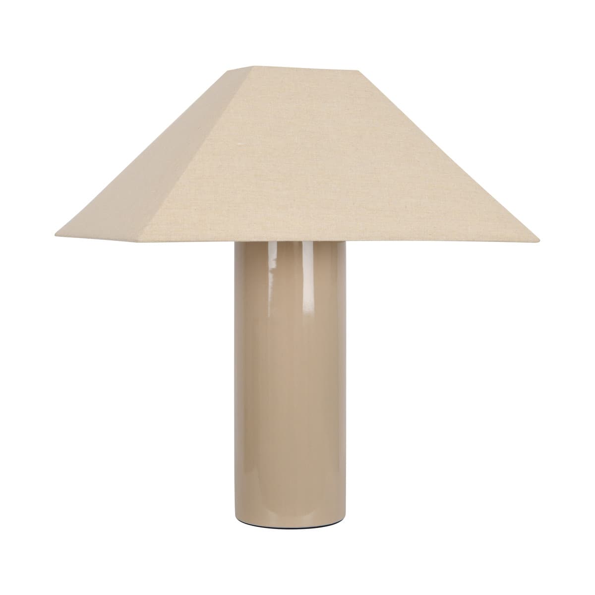 Misha Ceramic Table Lamp in Fawn-img-1