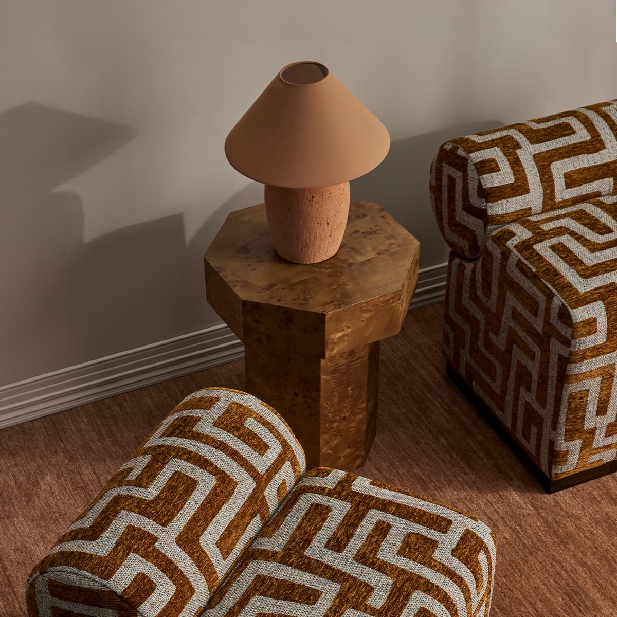Vera Table Lamp in Terracotta-img-2