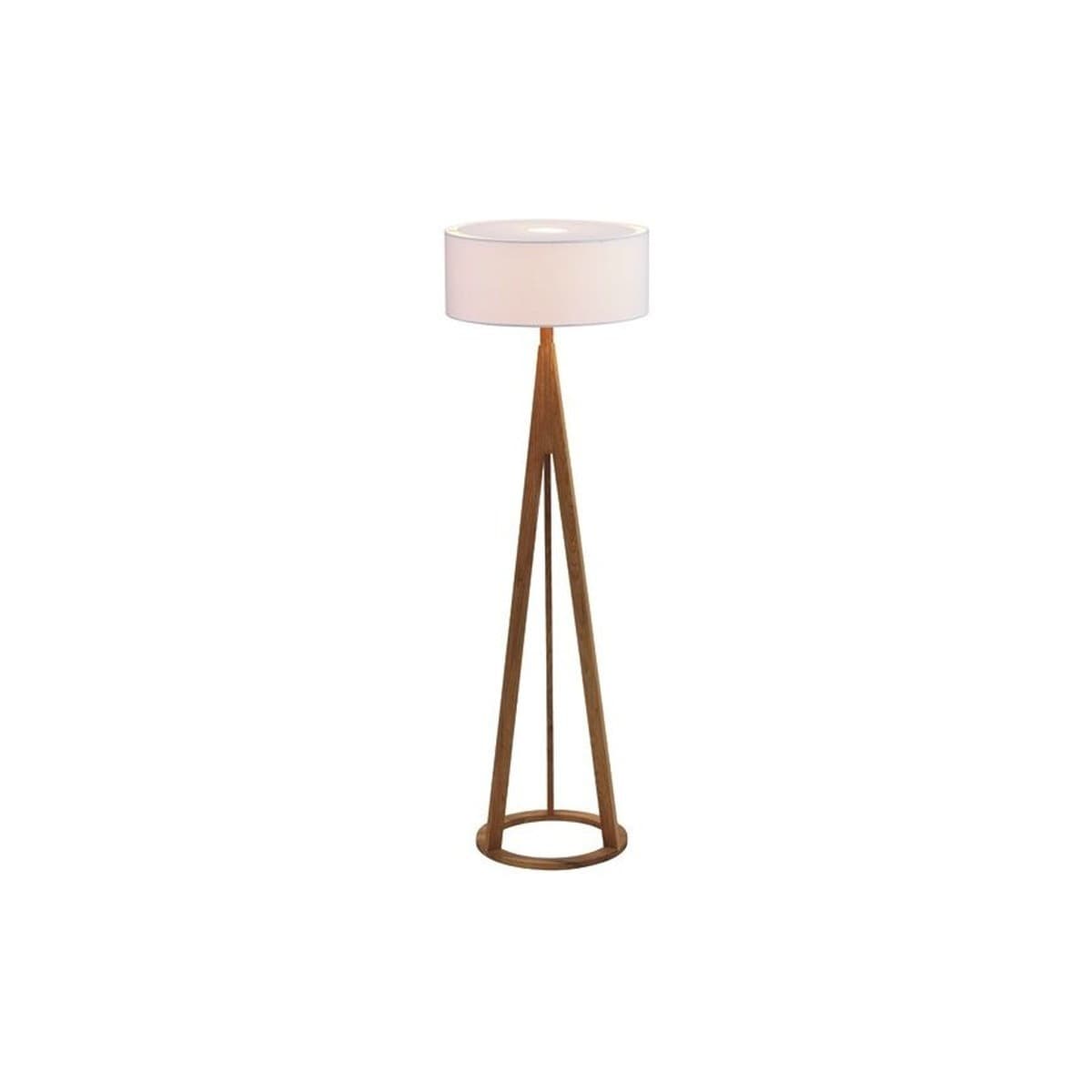Jacob Oak Floor Lamp