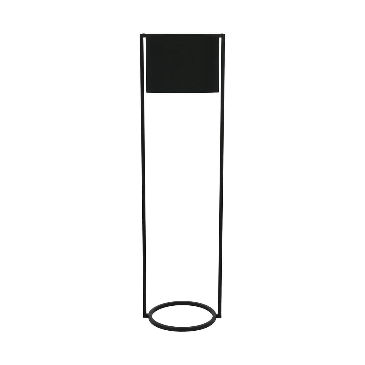 Frama 1 Light Floor Lamp in Black