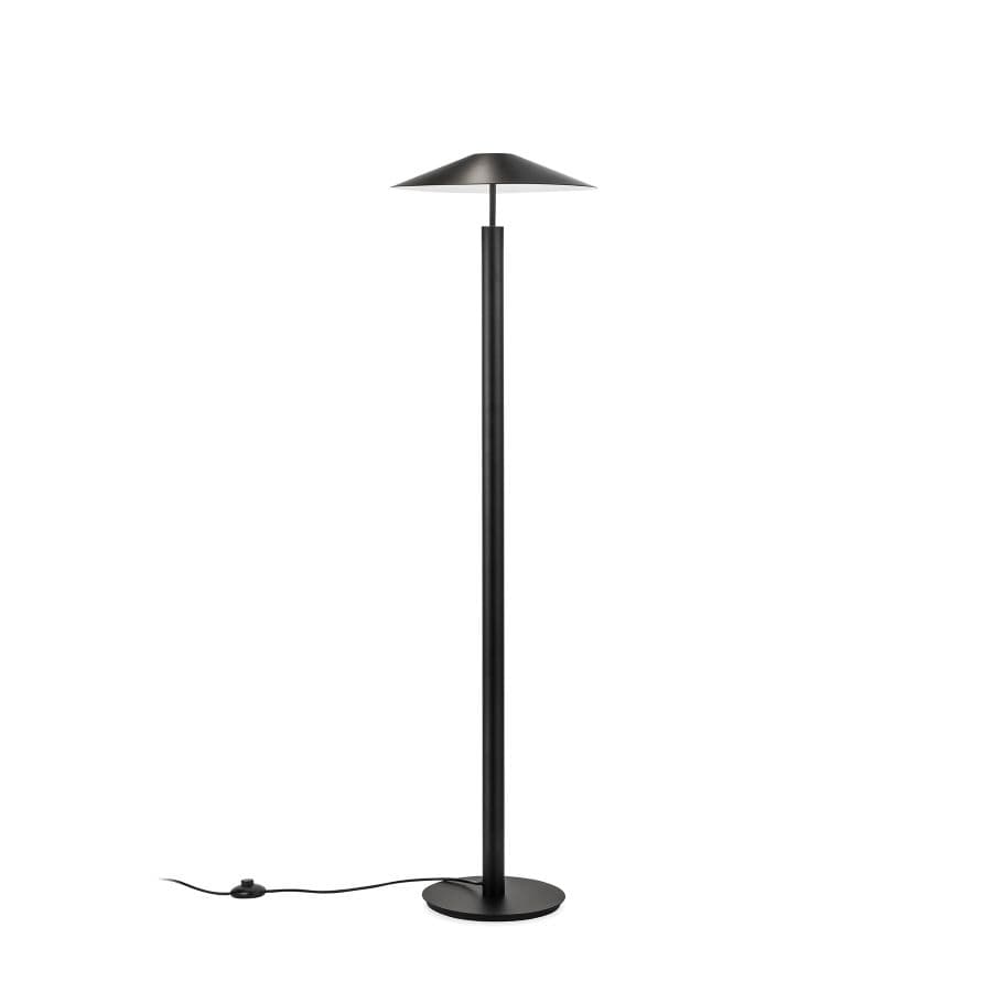 Henri LED Floor Lamp in Black