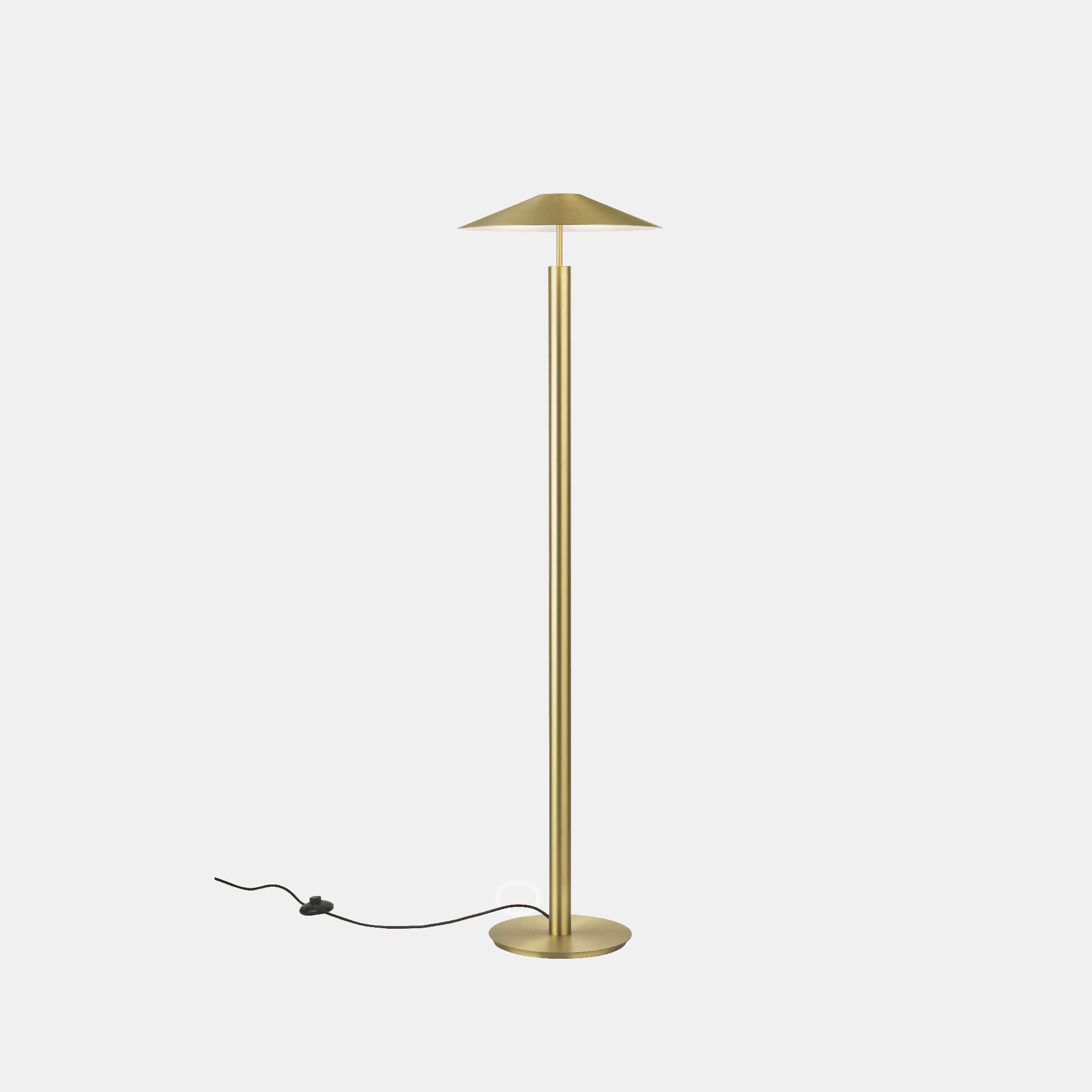 Henri LED Floor Lamp in Gold