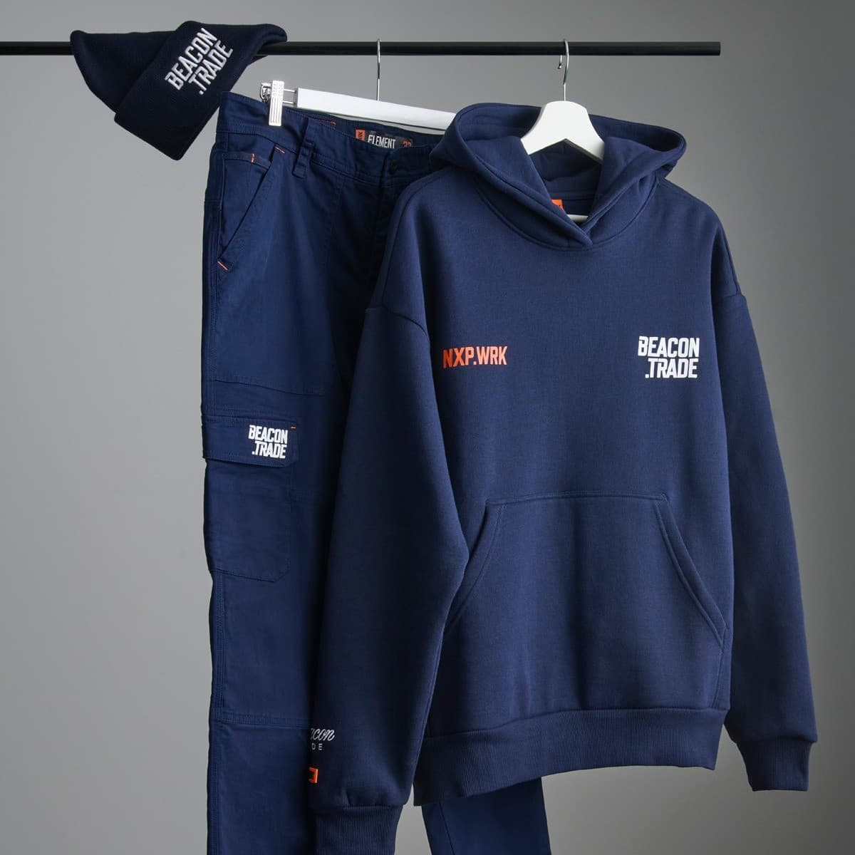 Beacon Trade x NXP Workwear Pants in Navy Size-36