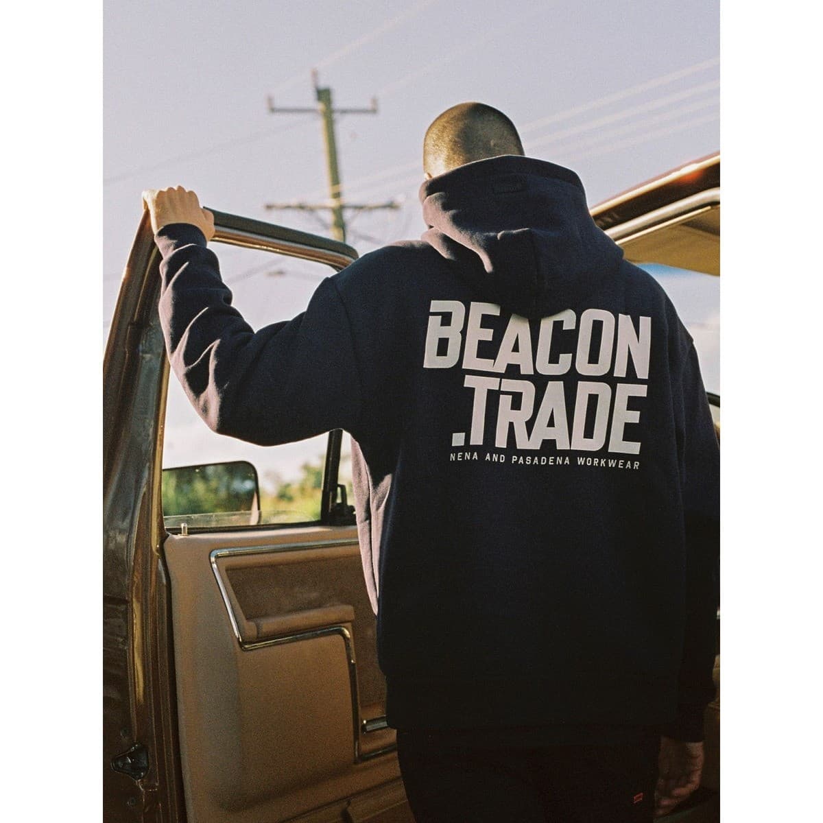 Beacon Trade x NXP Workwear XL Hoodie in Navy-img-7