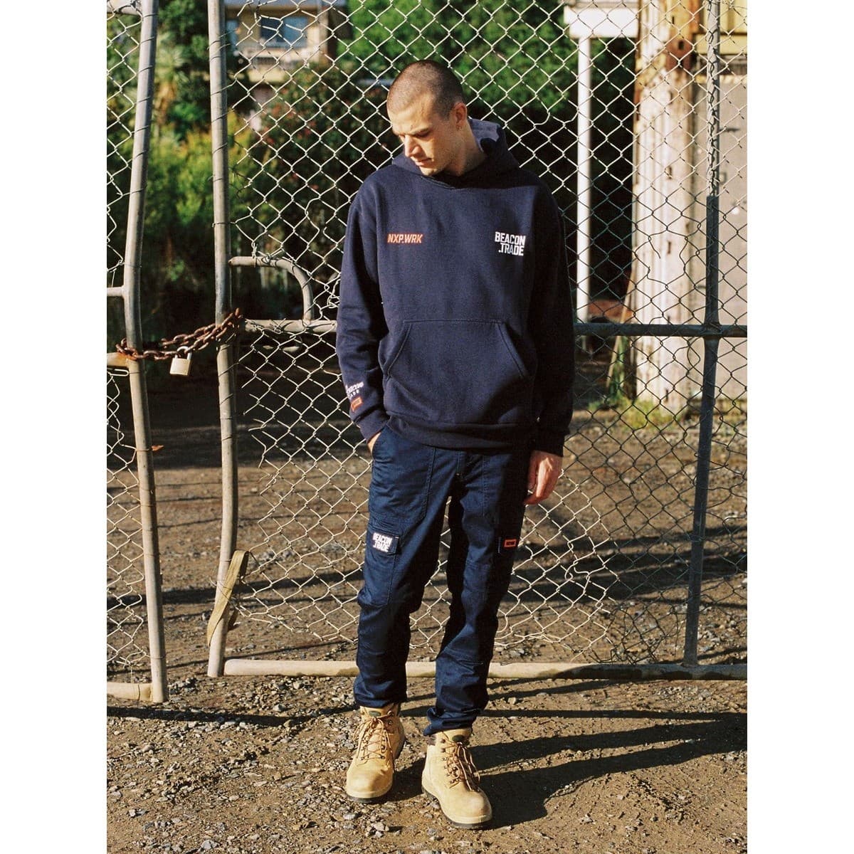 Beacon Trade x NXP Workwear XL Hoodie in Navy-img-8