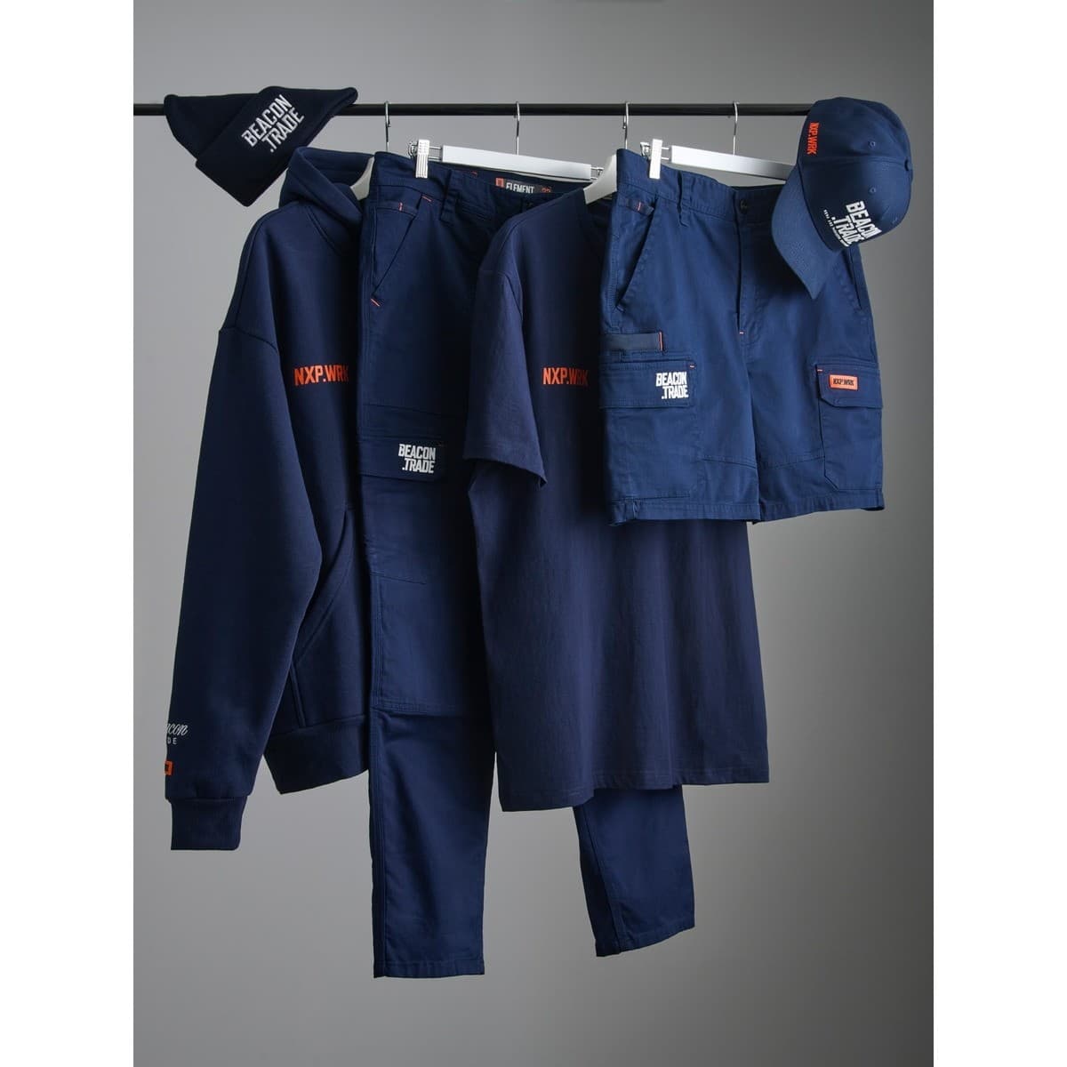 Beacon Trade x NXP Workwear Large T-Shirt in Navy-img-5