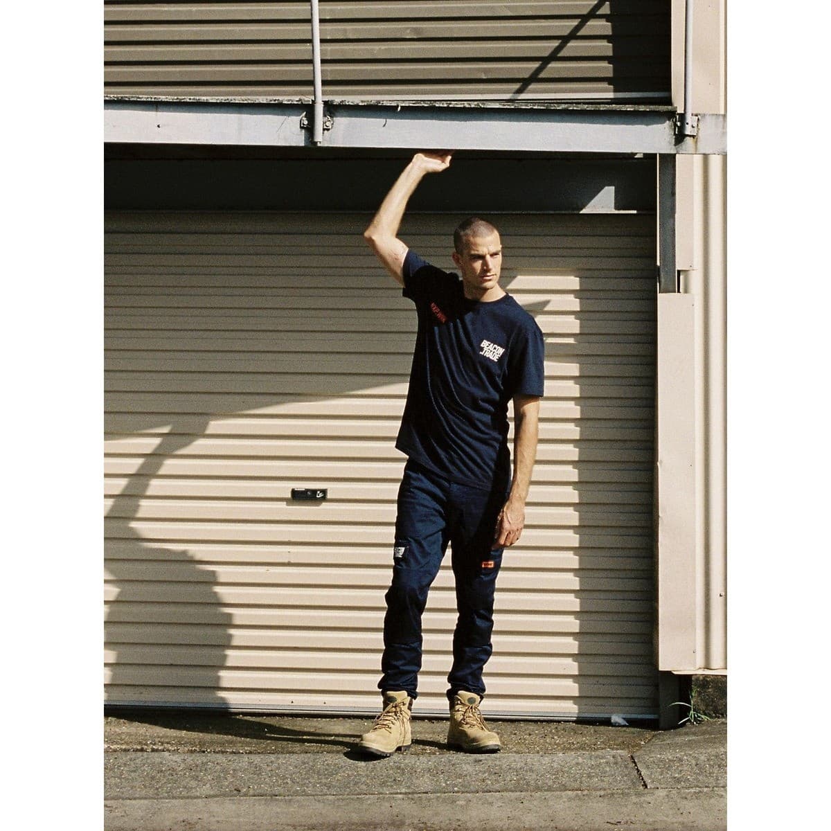 Beacon Trade x NXP Workwear Large T-Shirt in Navy-img-7