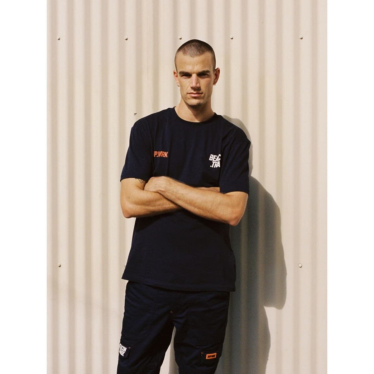 Beacon Trade x NXP Workwear Large T-Shirt in Navy-img-8