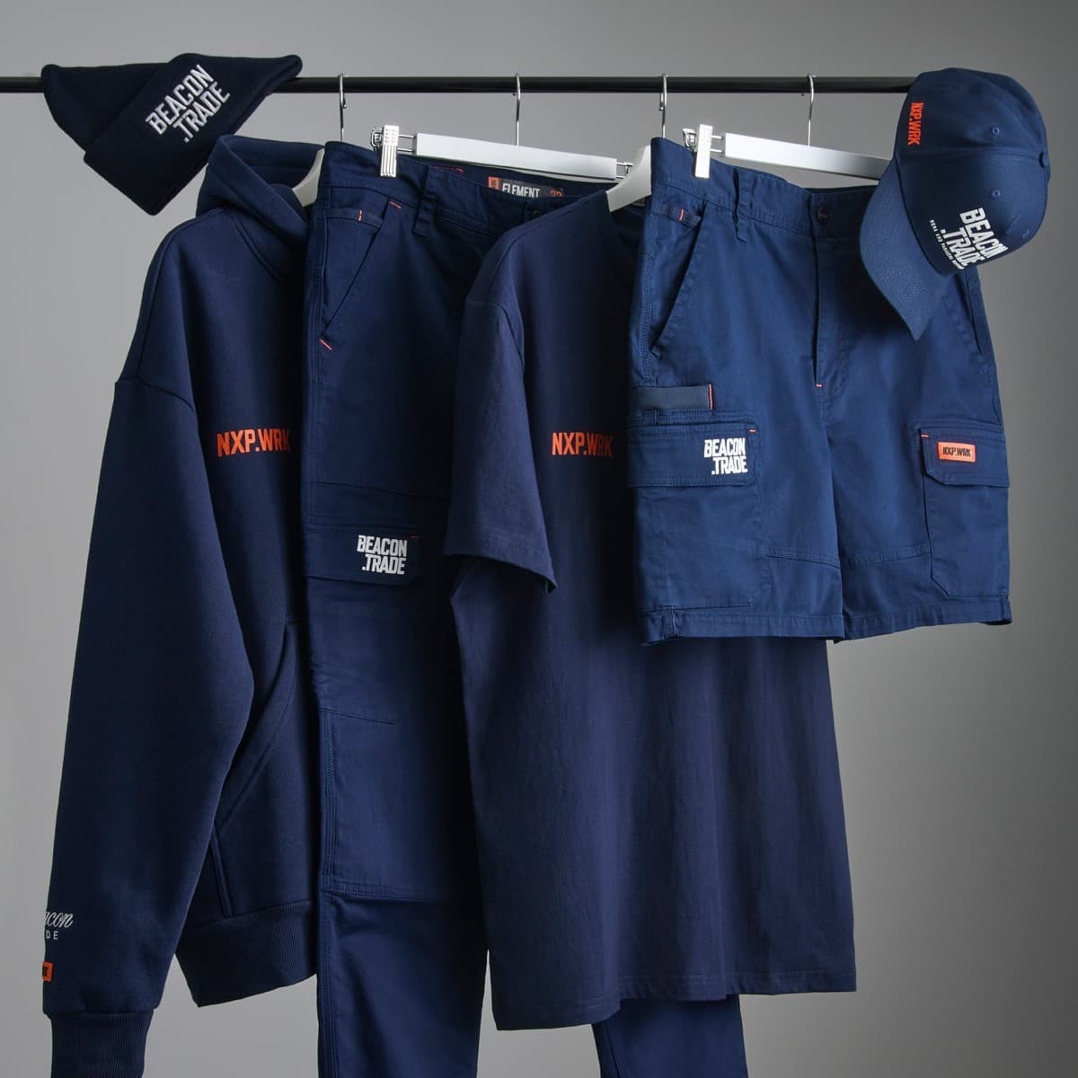 Beacon Trade x NXP Workwear XL T-Shirt in Navy-img-4