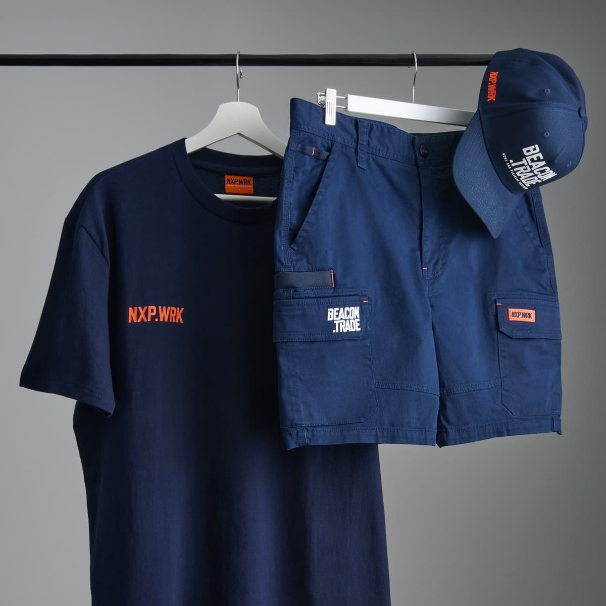 Beacon Trade x NXP Workwear Small T-Shirt in Navy-img-3
