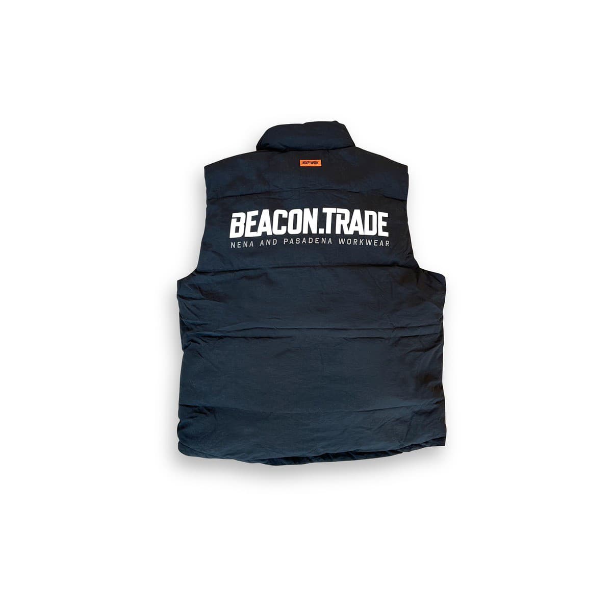 Beacon Trade x NXP Workwear Medium Puffer Vest in Black-img-2