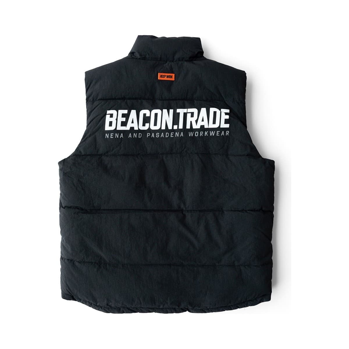 Beacon Trade x NXP Workwear Large Puffer Vest in Black-img-2