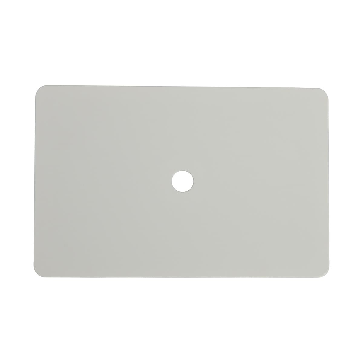 MFL Forge Modern 1 Gang Grid Plate Only in White