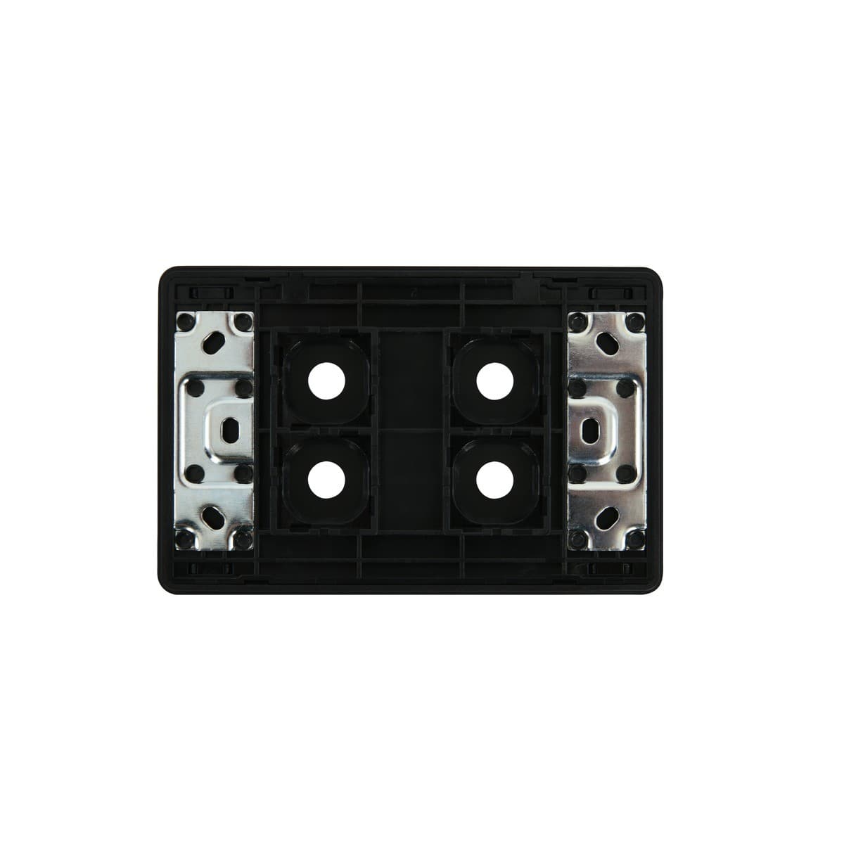 MFL Forge Modern 4 Gang Grid Plate Only in Black