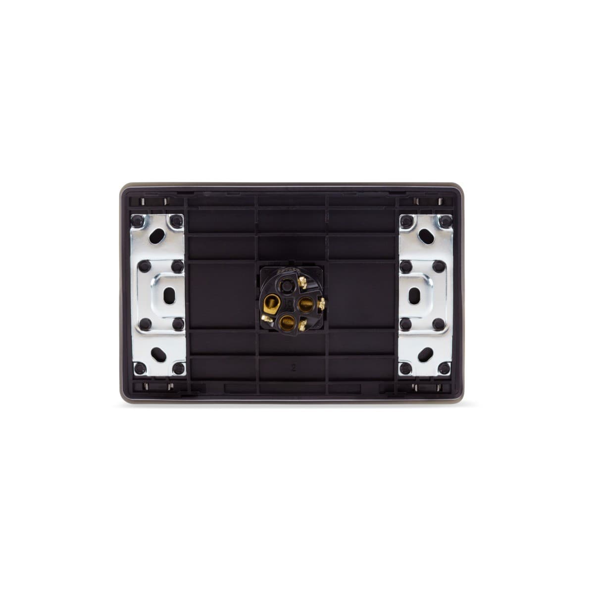 MFL Forge Heritage 1 Gang Grid Plate Only in Antique Brass-img-4