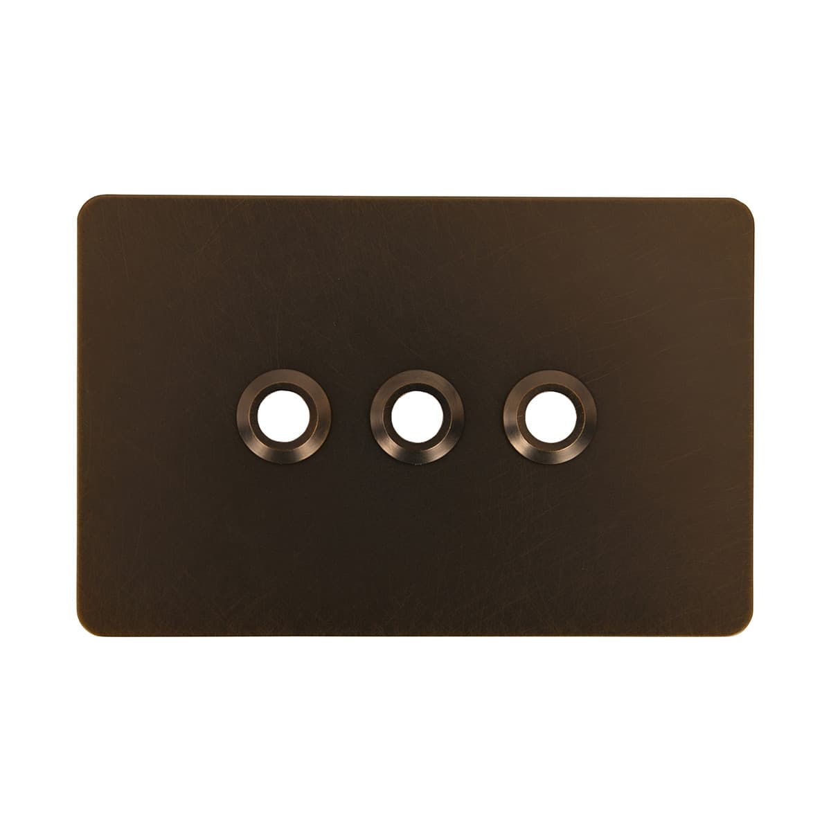 MFL Forge Heritage 3 Gang Grid Plate Only in Bronze