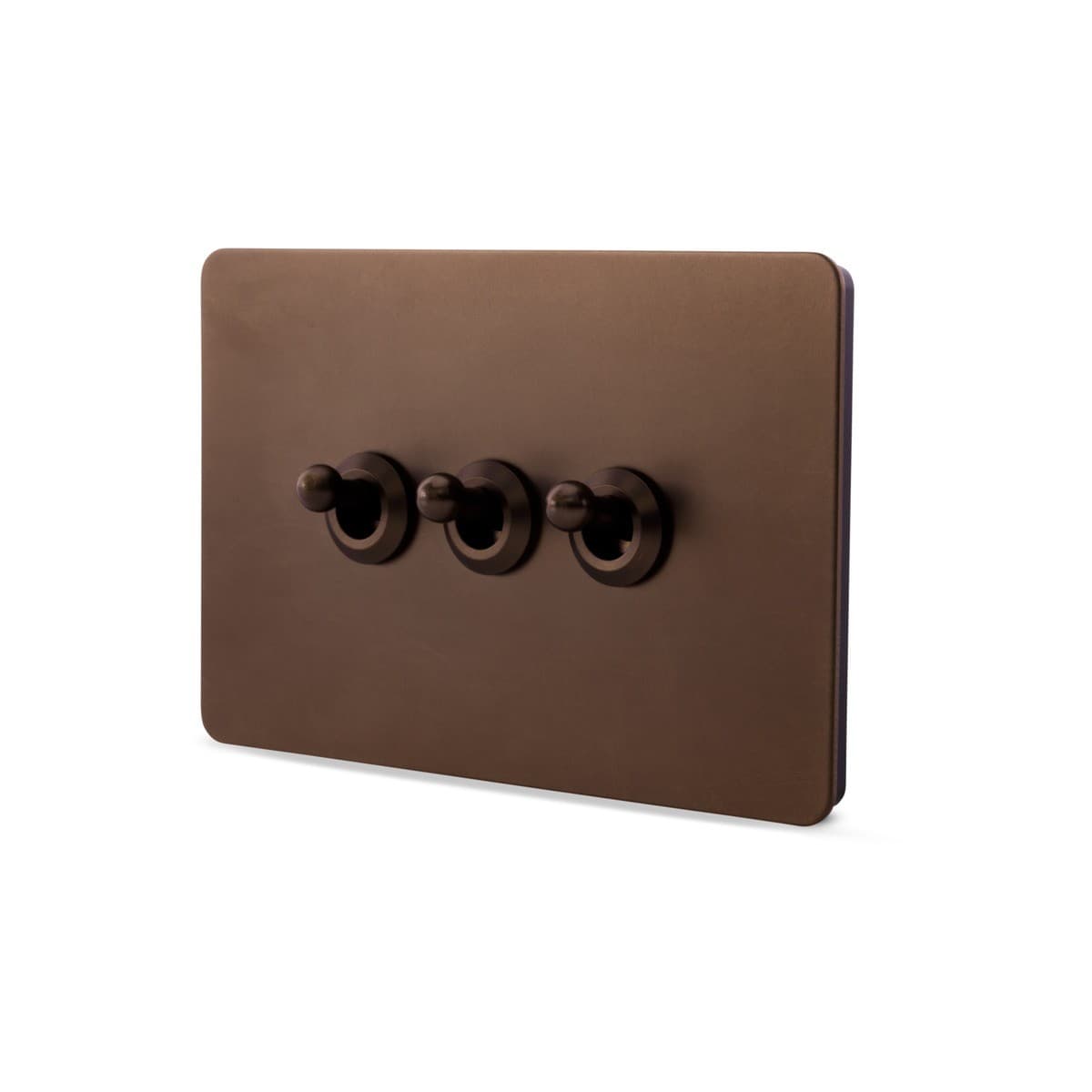 MFL Forge Heritage 3 Gang Grid Plate Only in Bronze