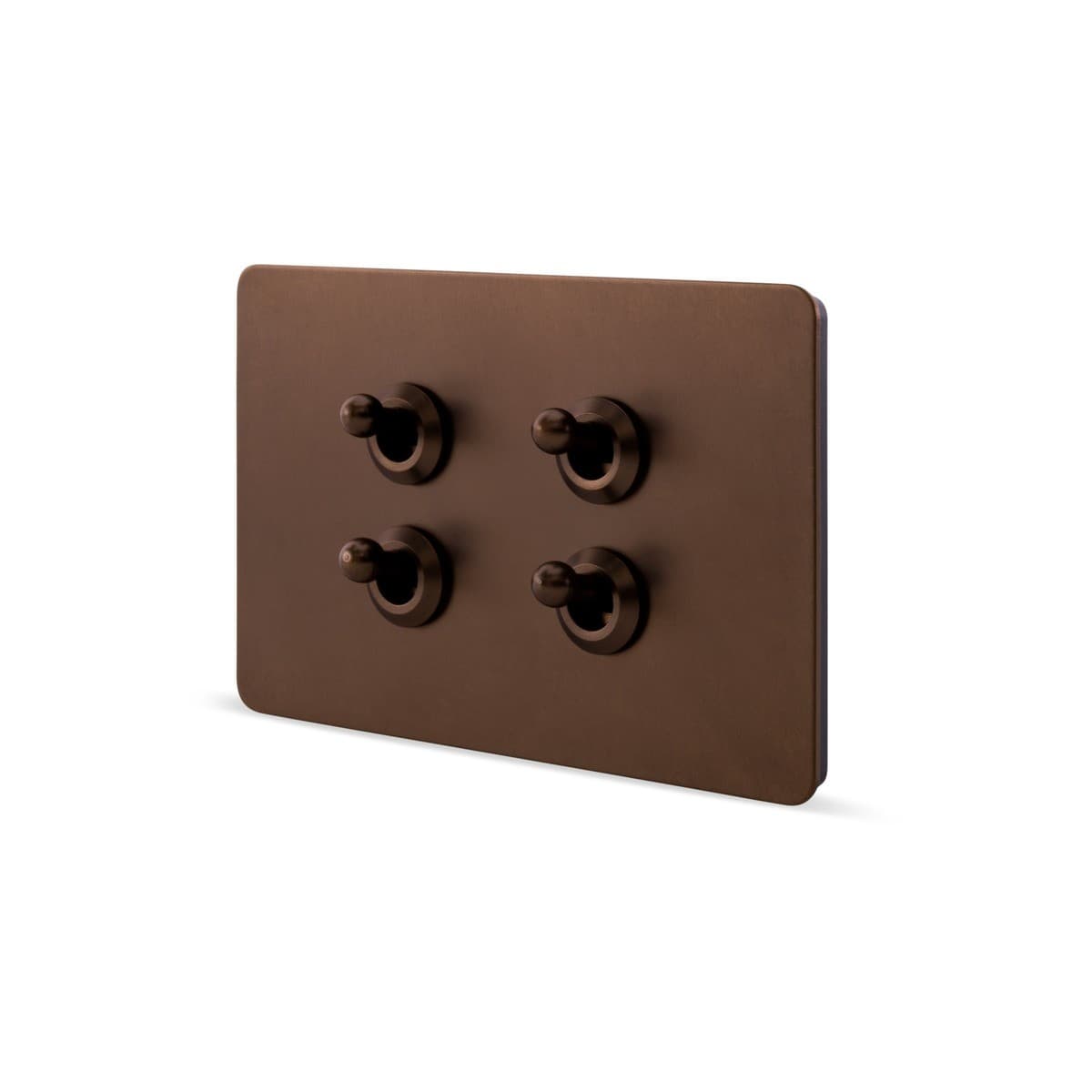 MFL Forge Heritage 4 Gang Grid Plate Only in Bronze