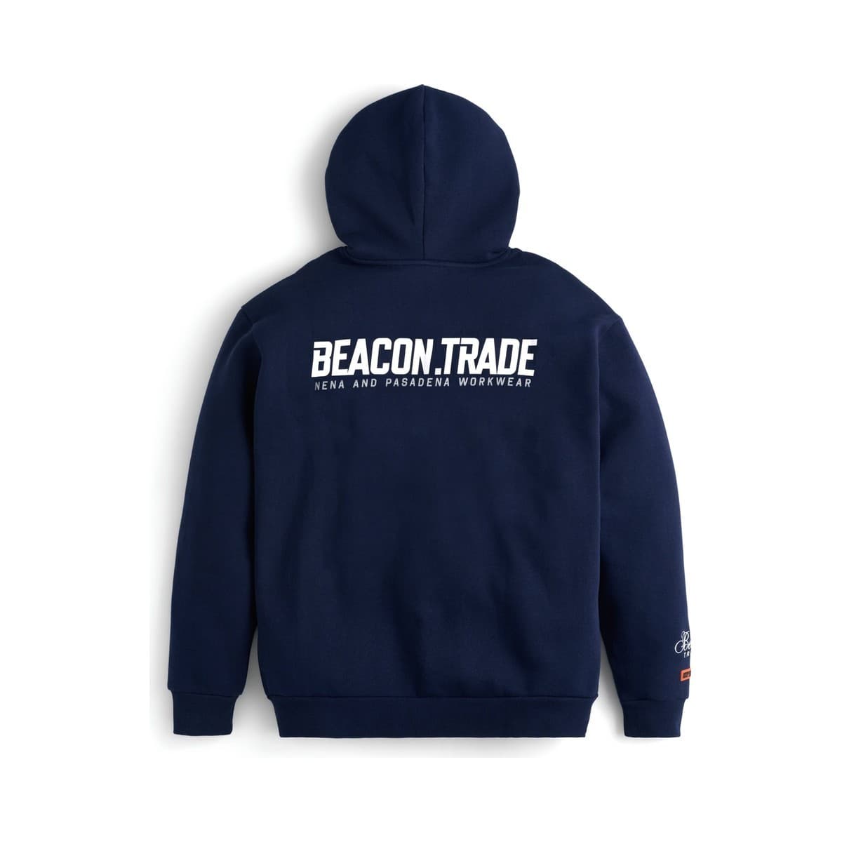 Beacon Trade x NXP Workwear Co-Branded XL Hoodie in Navy-img-2