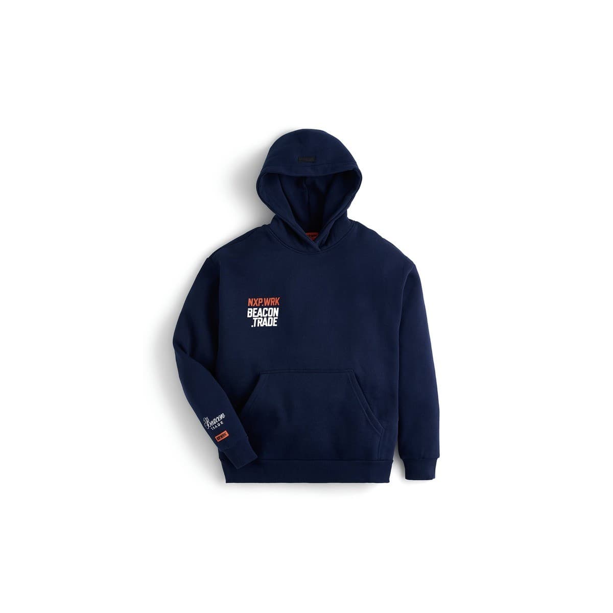 Beacon Trade x NXP Workwear Co-Branded XXL Hoodie in Navy-img-1