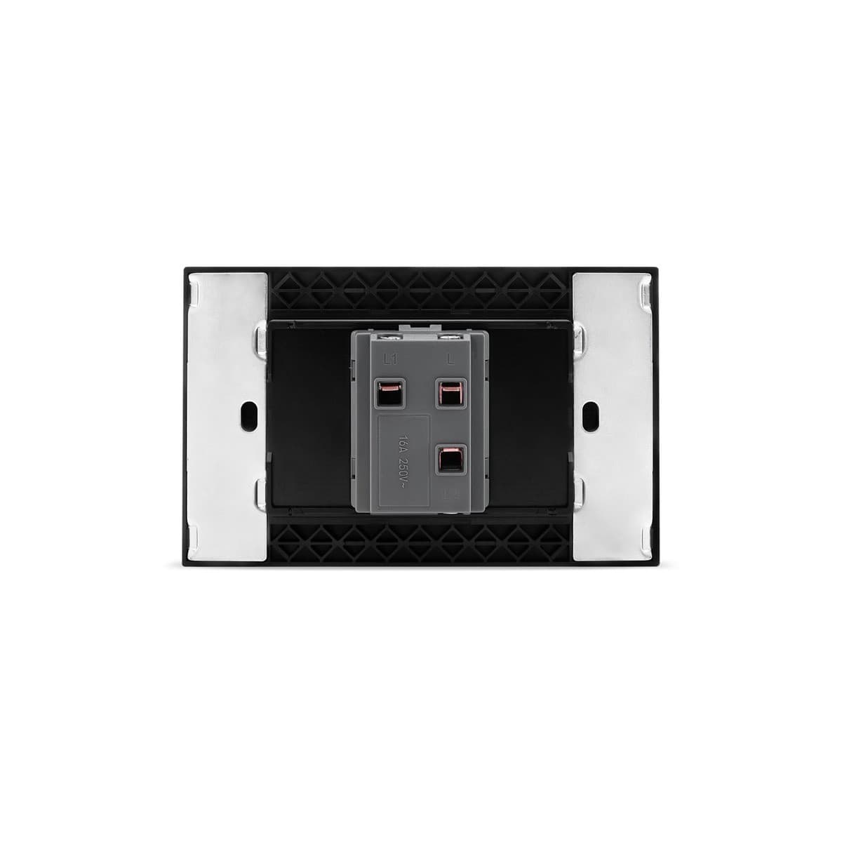 MFL Axis 1 Gang Switch in Black-img-4